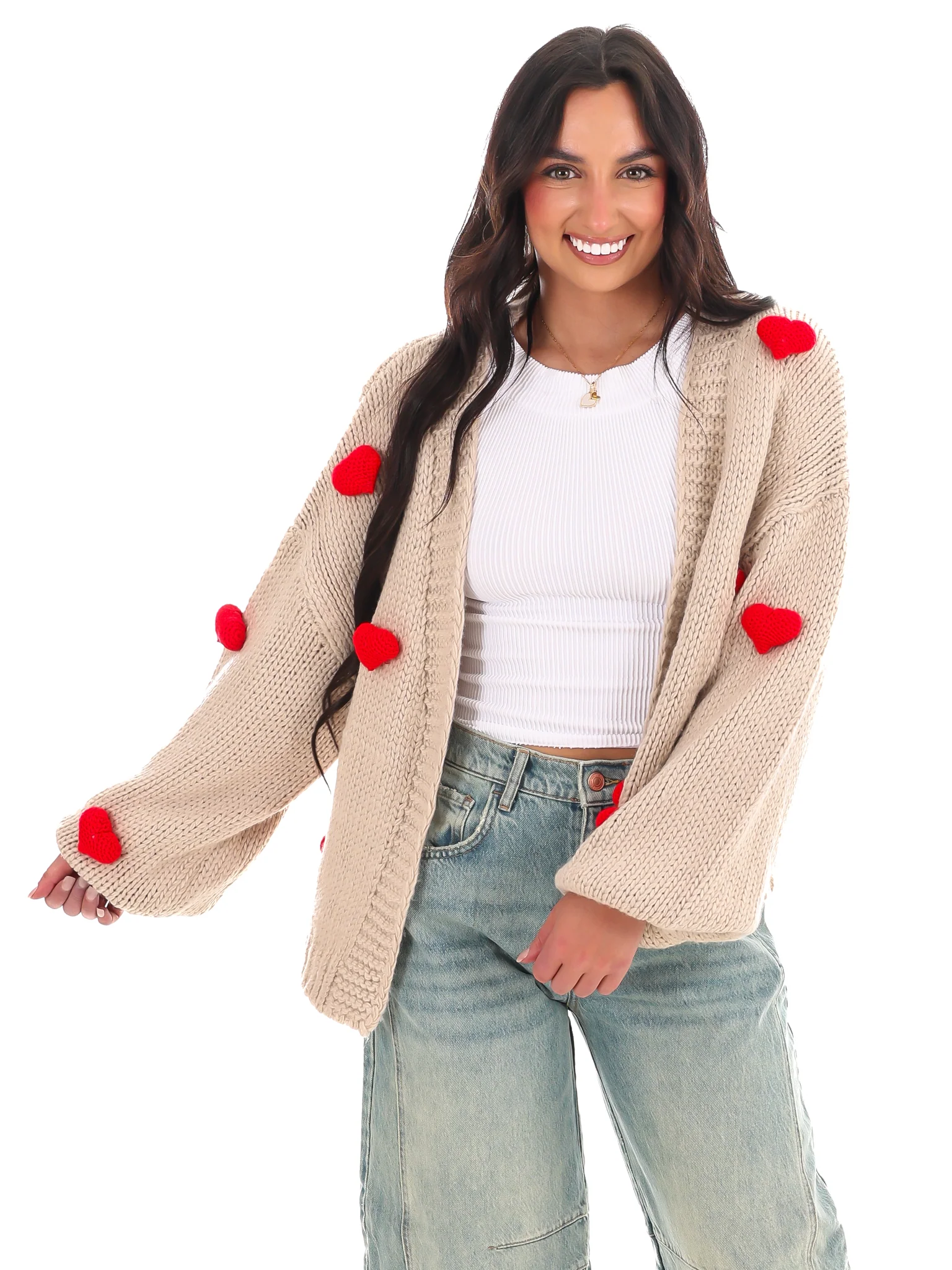 Heartfelt Knit Cardigan - Image 5