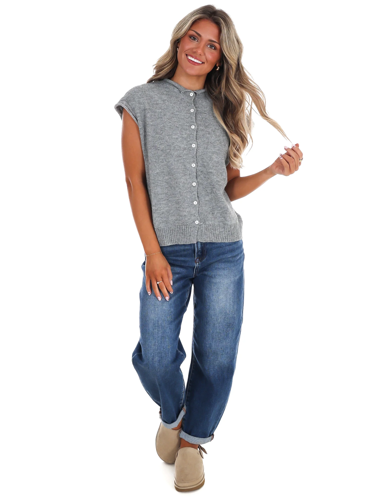 Heartstrings Sweater Vest Cardigan - Image 2