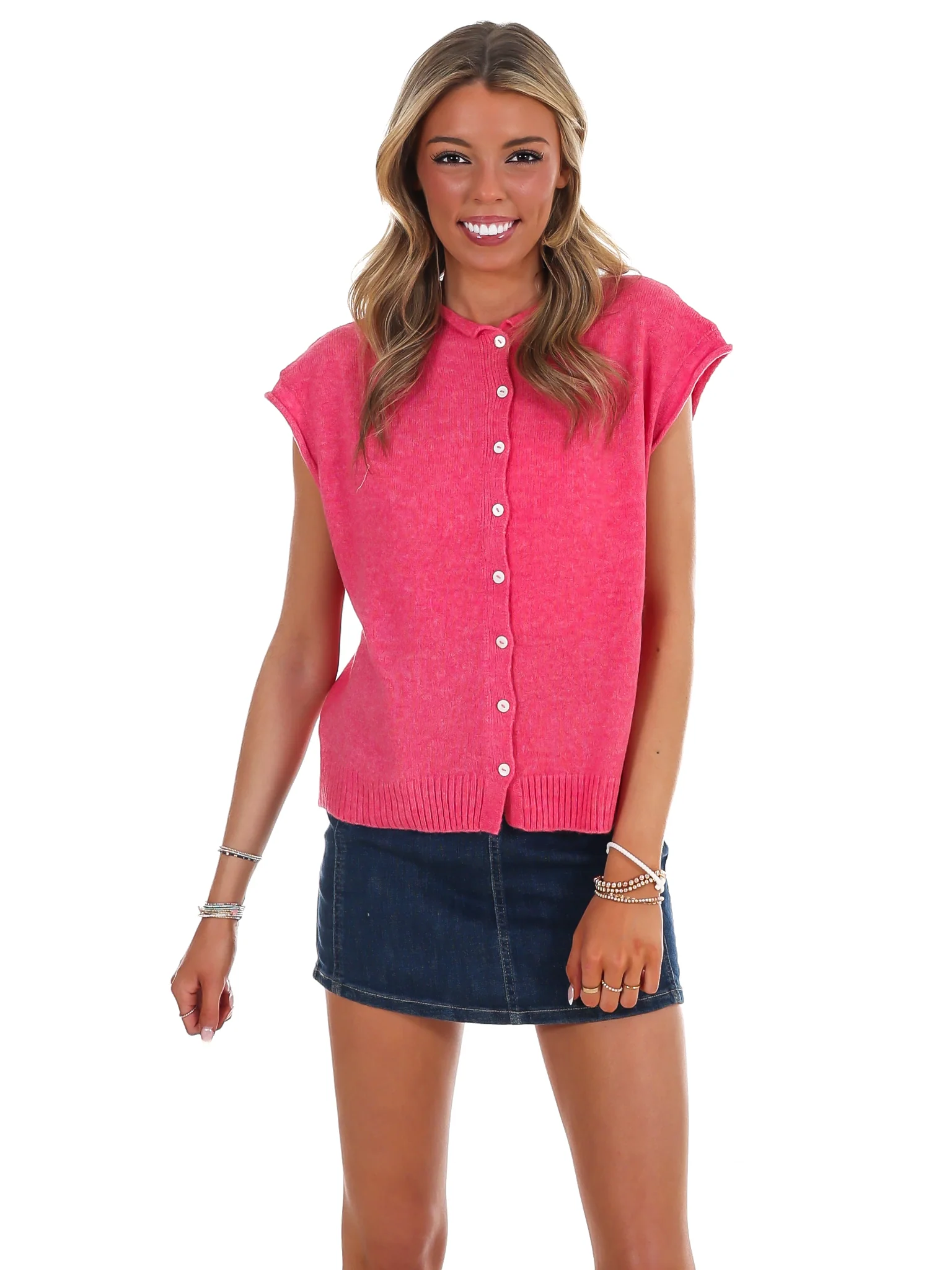 Heartstrings Sweater Vest Cardigan - Image 38