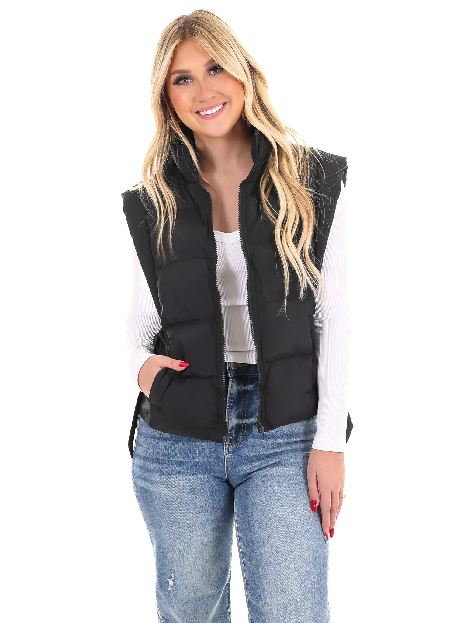 Heating Up Puffer Vest - Image 3