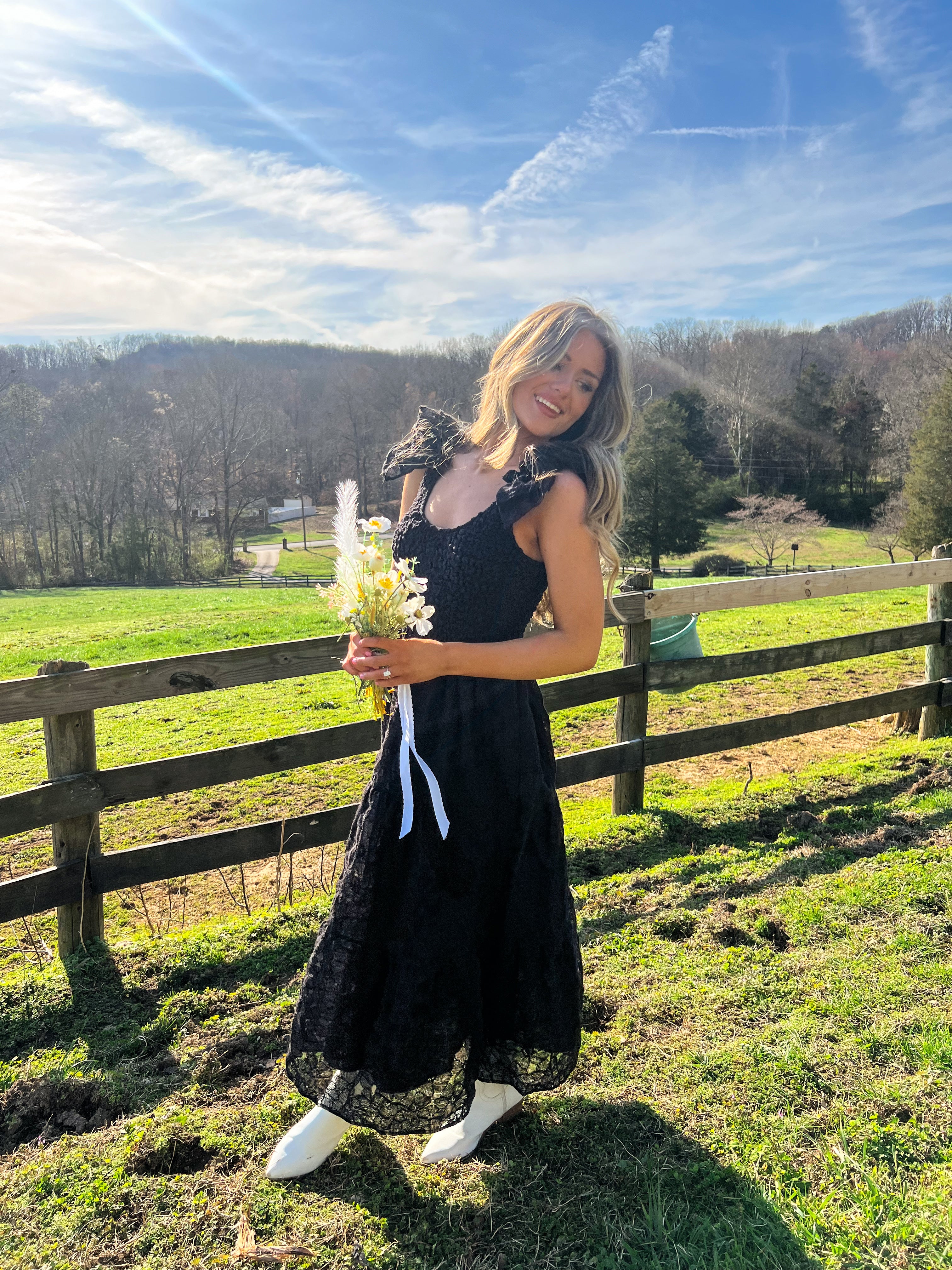 Hello Beautiful Embroidered Midi Dress - Image 10