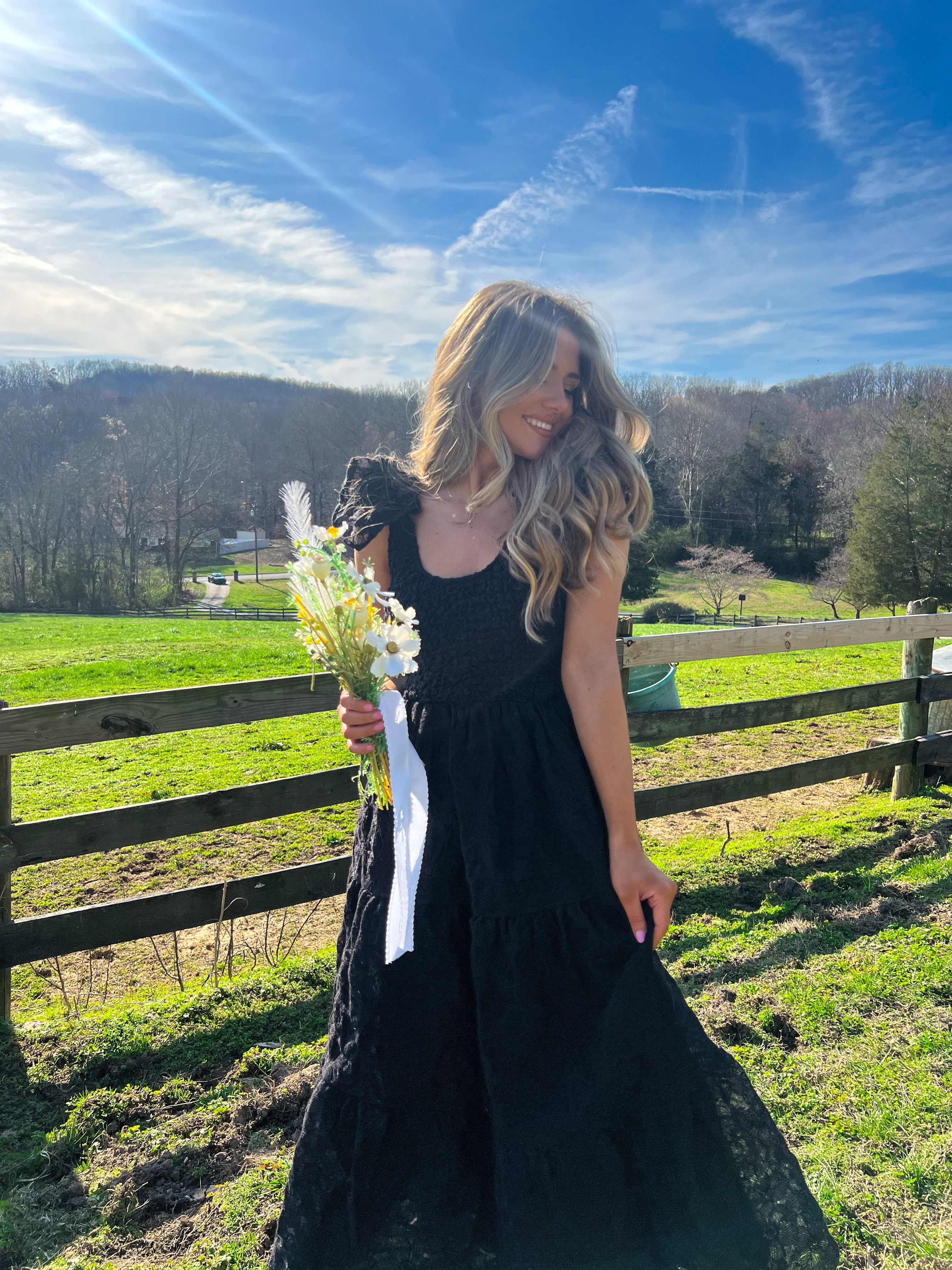 Hello Beautiful Embroidered Midi Dress - Image 11