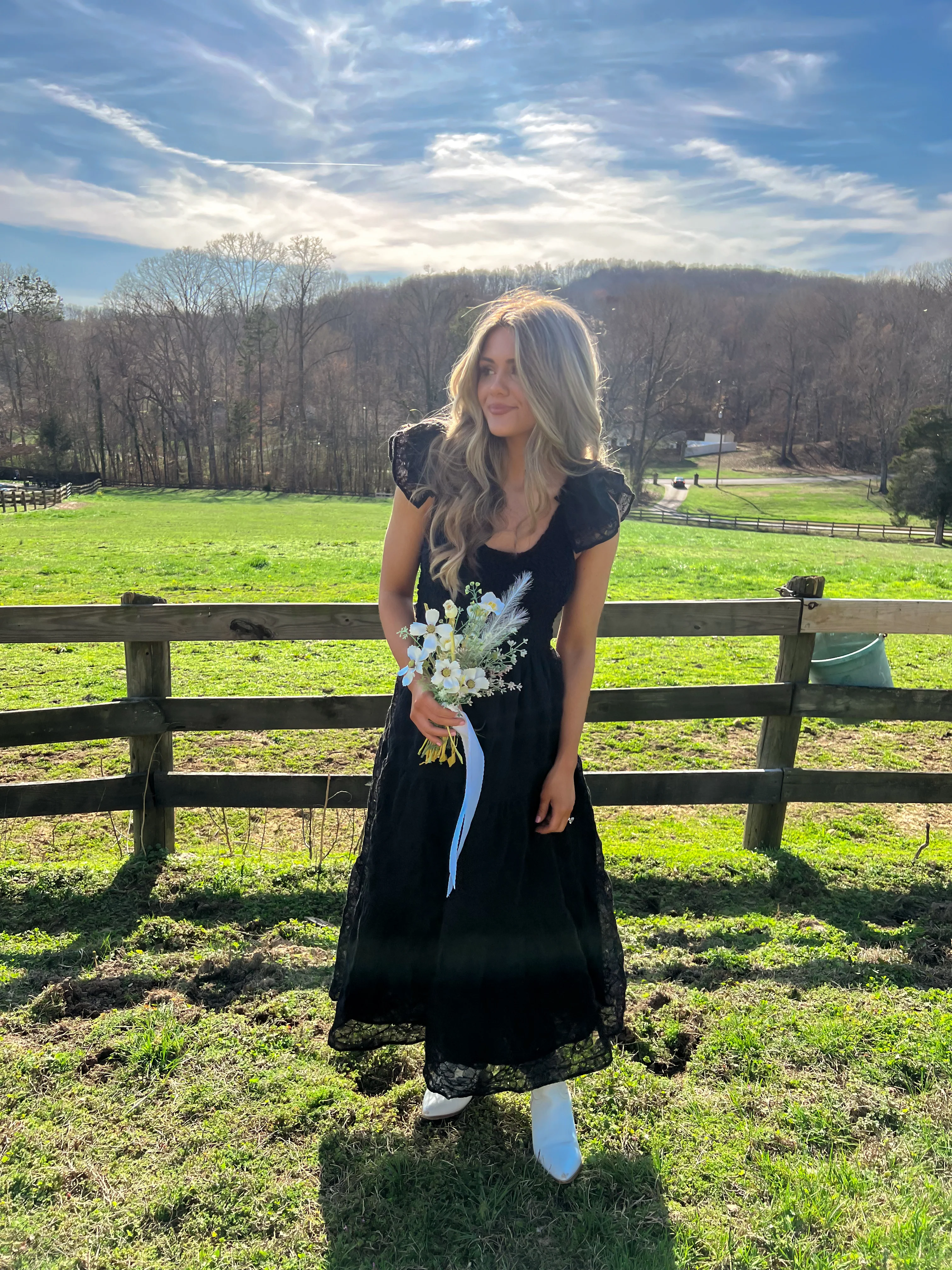Hello Beautiful Embroidered Midi Dress - Image 6