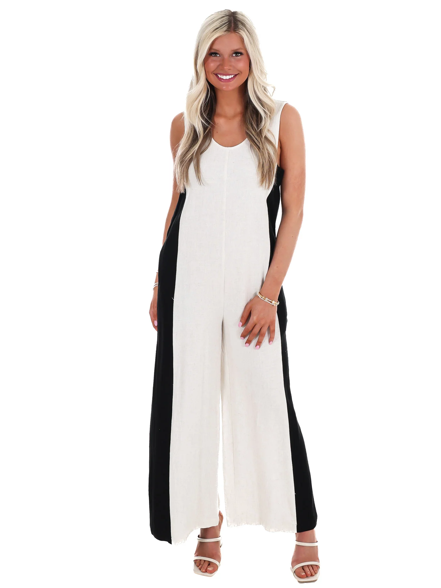 Here's the Thing Linen Jumpsuit - Image 2