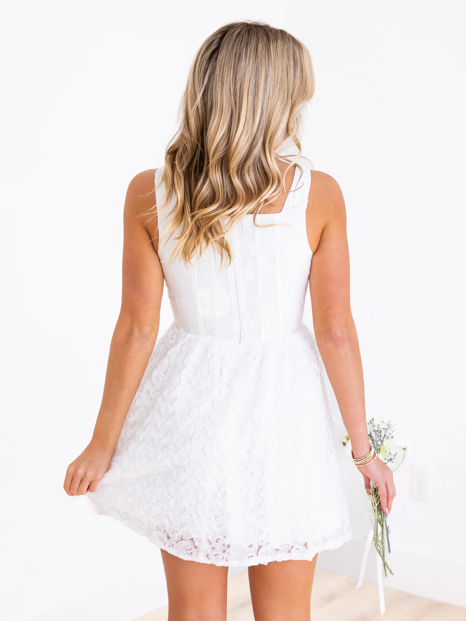 Here's to the Memories Floral Mini Dress - Image 6