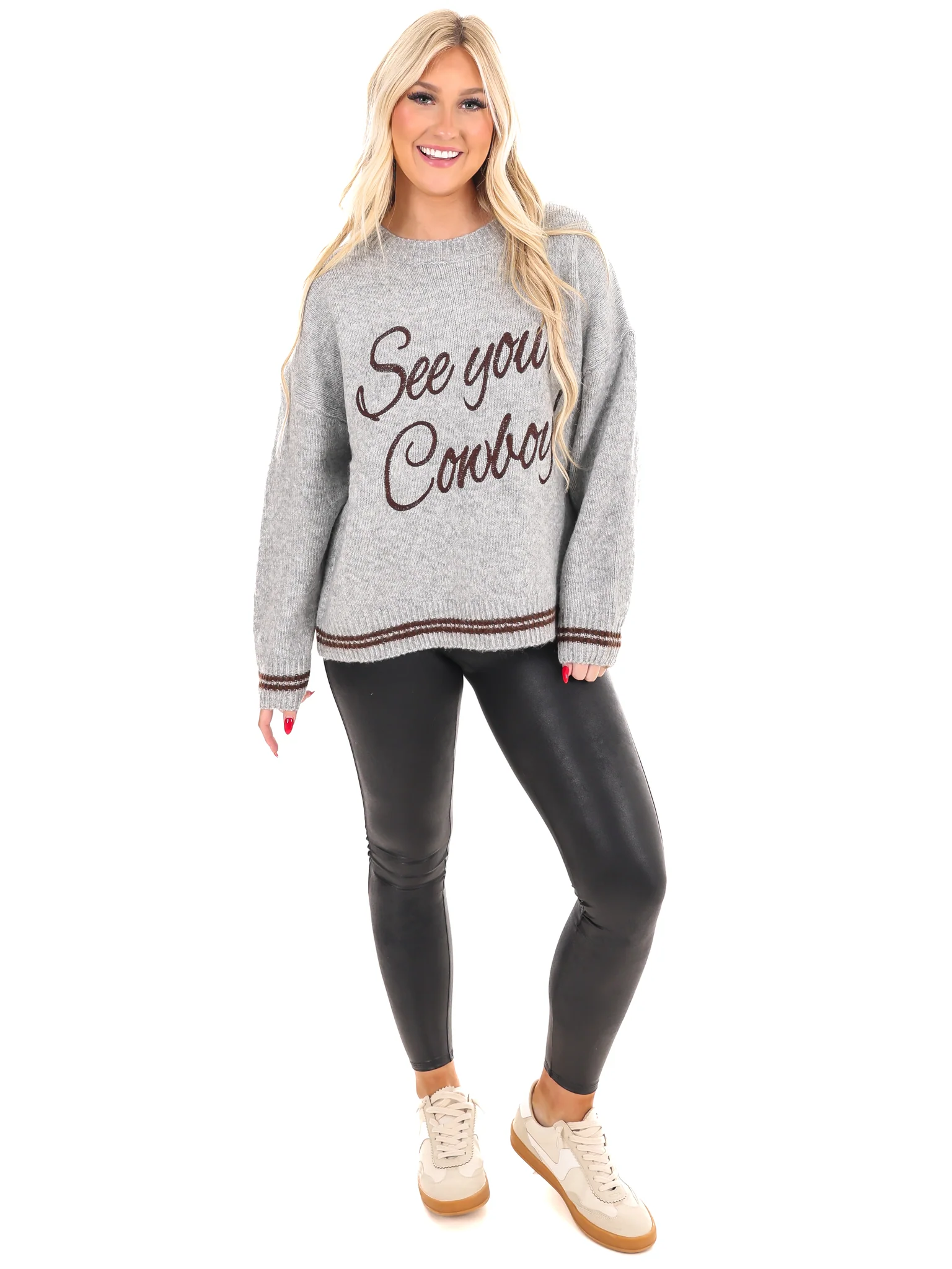 Hey There Cowboy Sweater - Image 2