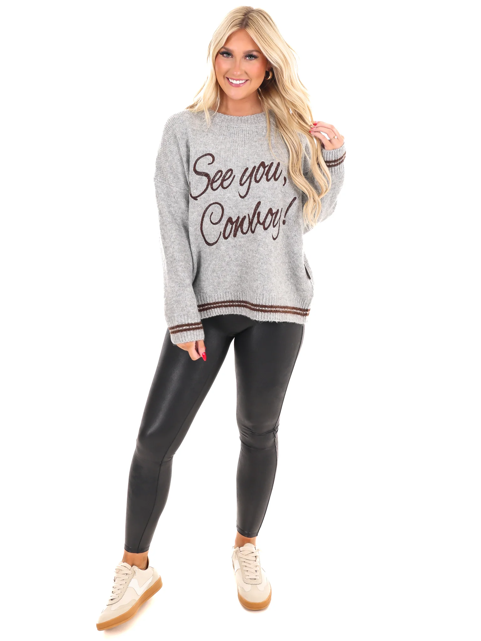 Hey There Cowboy Sweater - Image 4