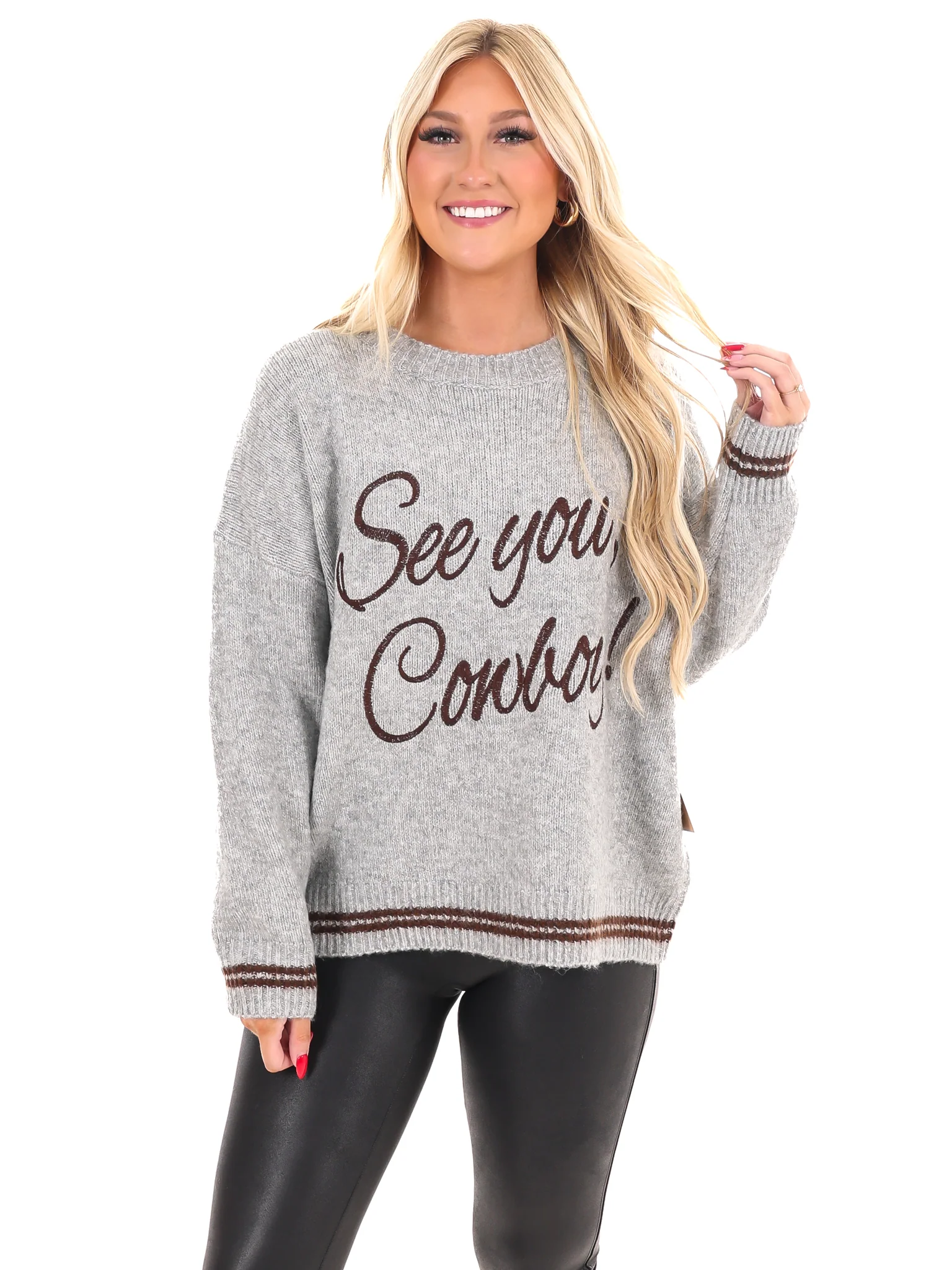 Hey There Cowboy Sweater - Image 5