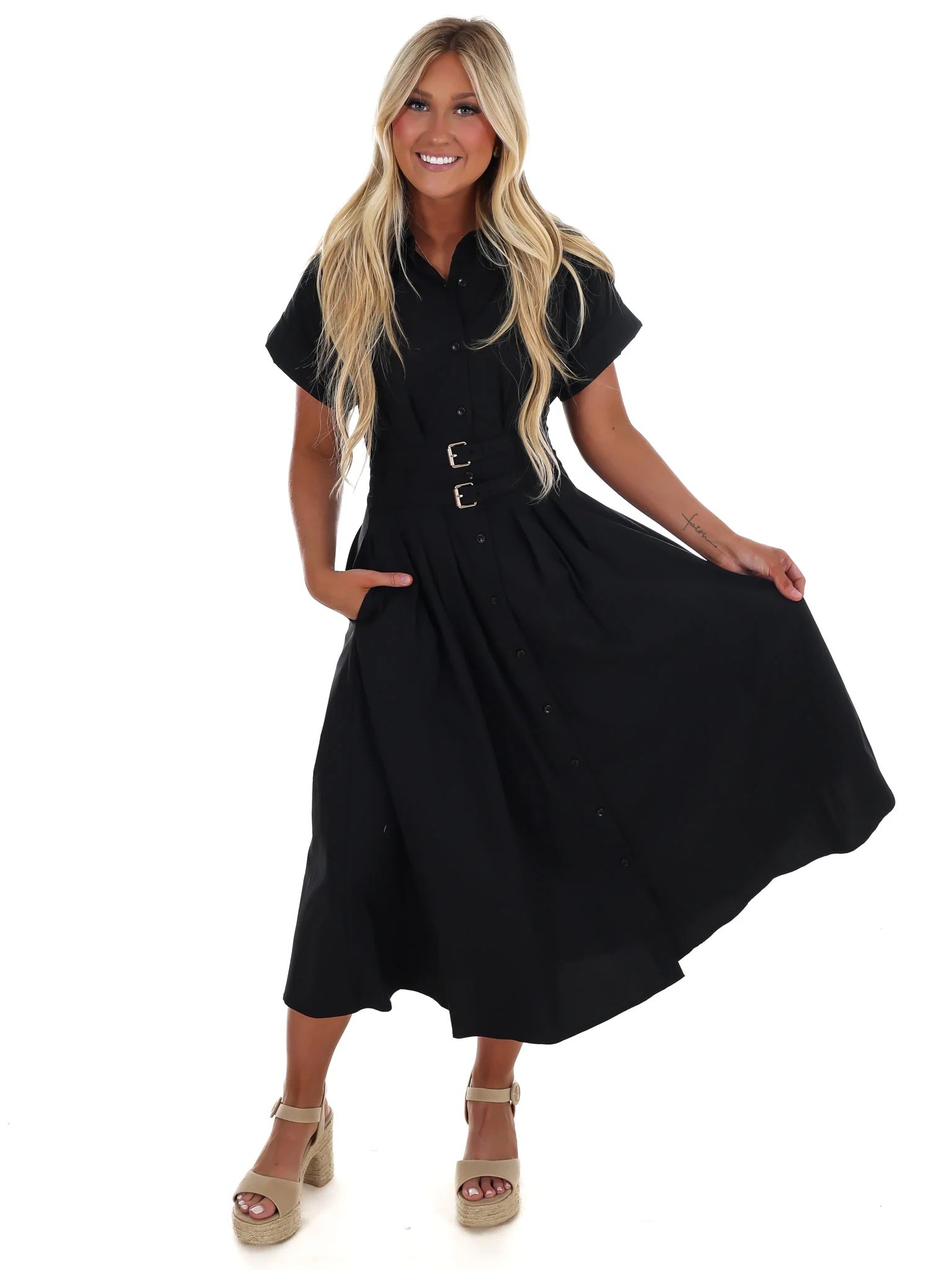 Hidden Joys Midi Dress - Image 2