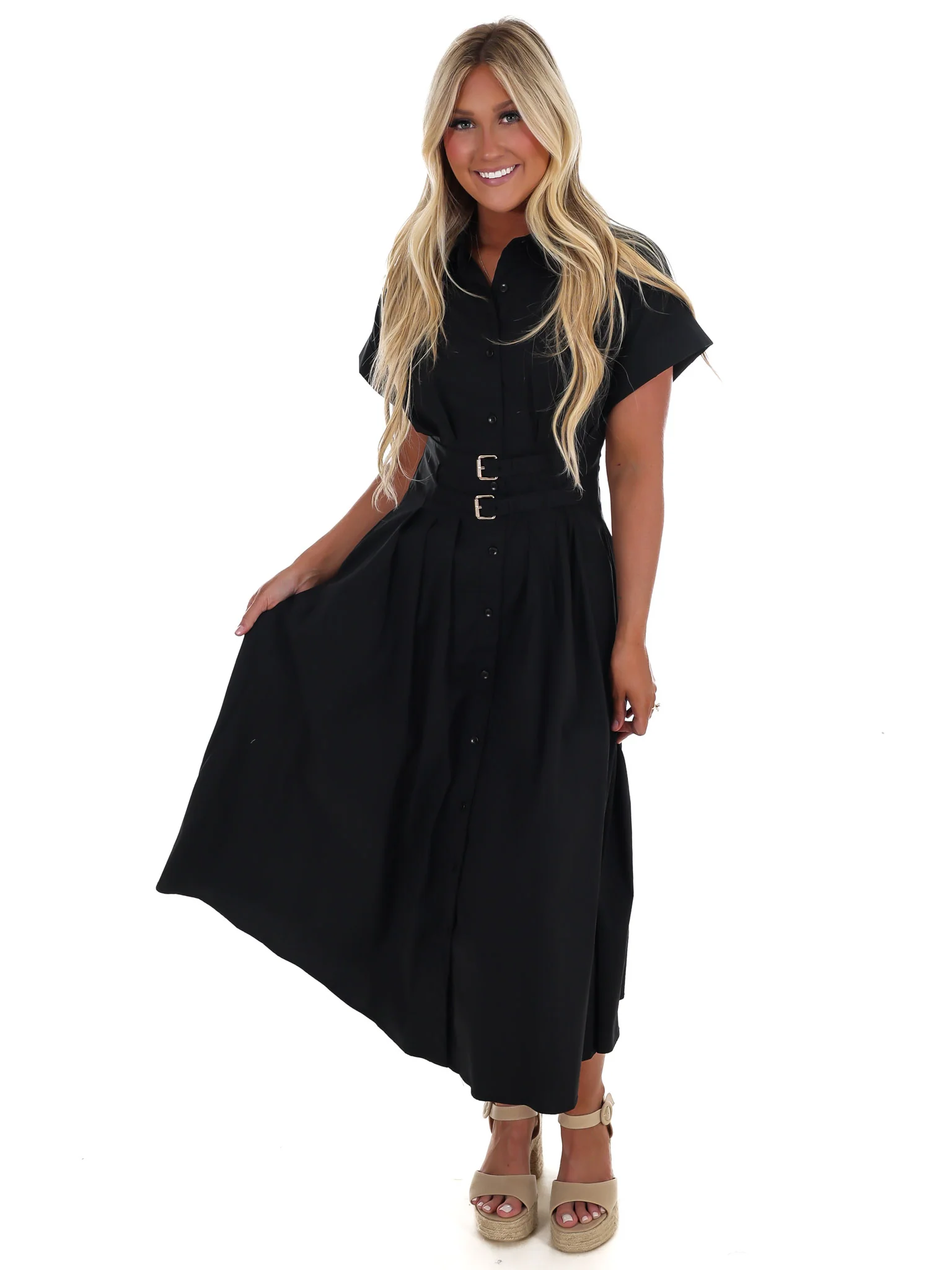 Hidden Joys Midi Dress - Image 7