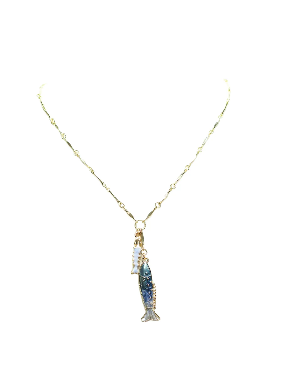 High Tide Fish Necklace