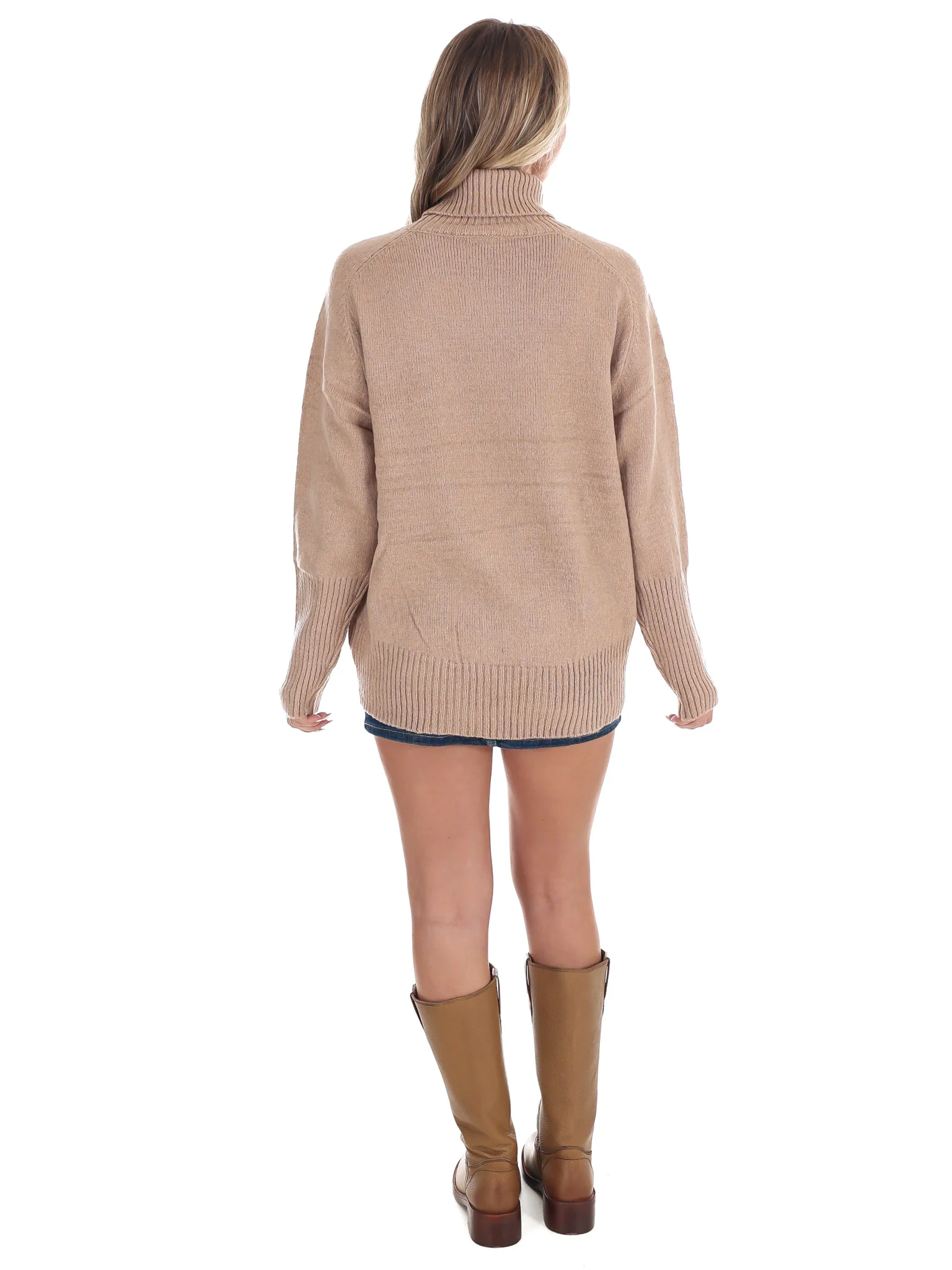 Highland Oversized Turtleneck Sweater - Image 14