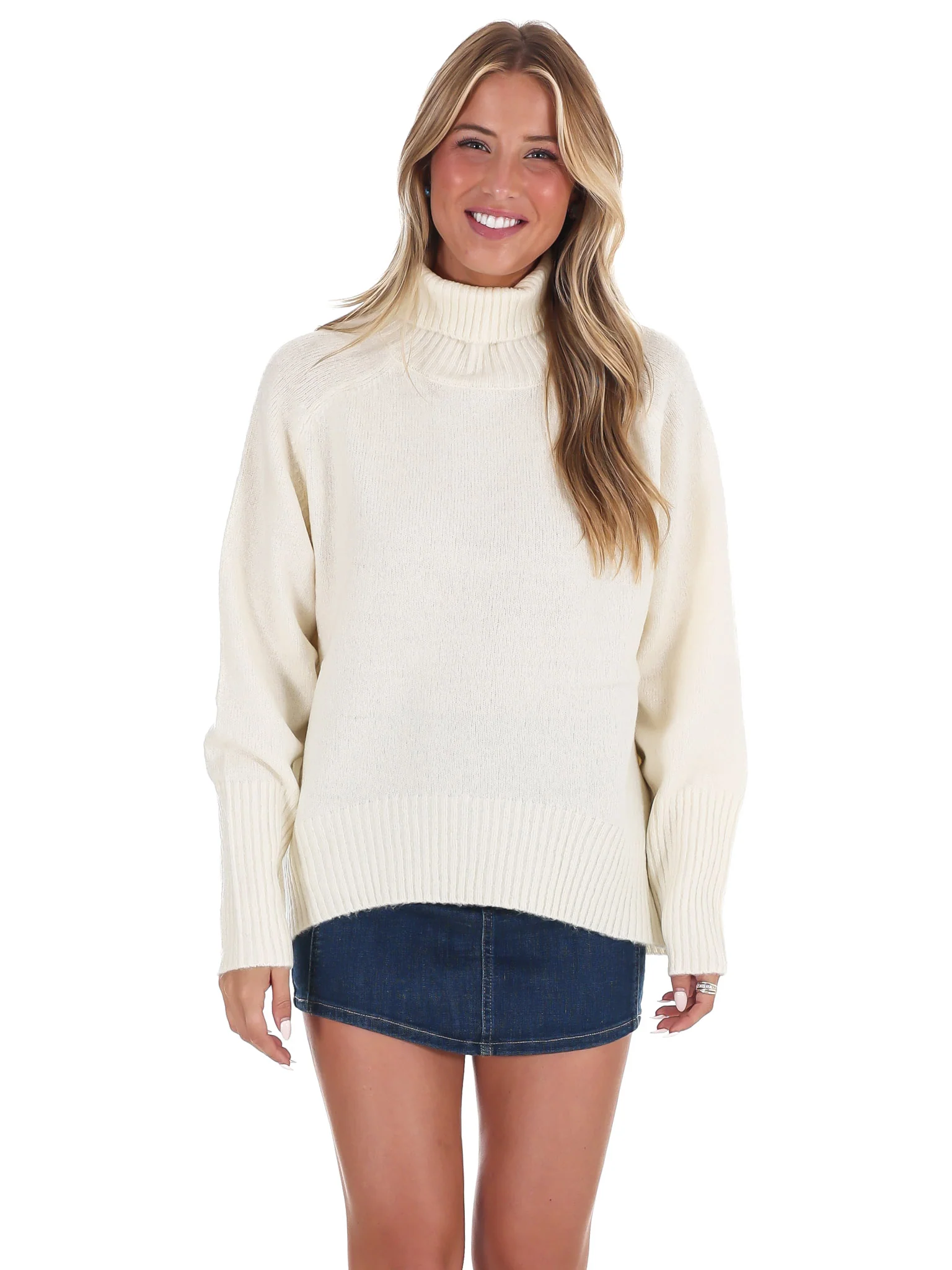 Highland Oversized Turtleneck Sweater - Image 22