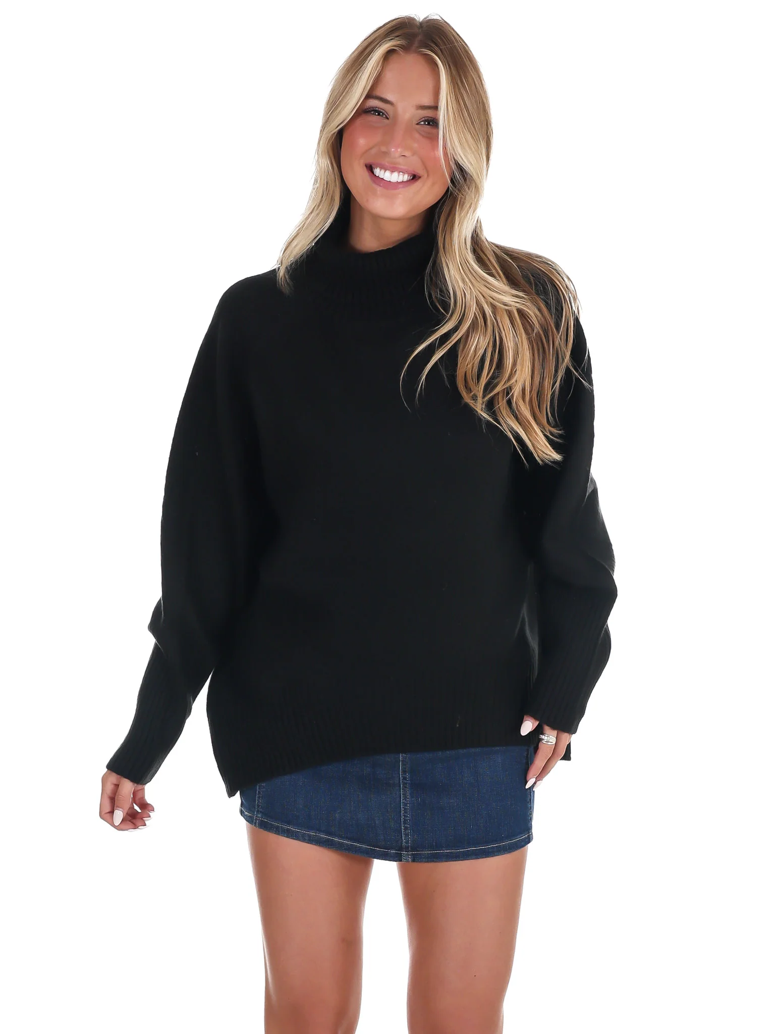 Highland Oversized Turtleneck Sweater - Image 32