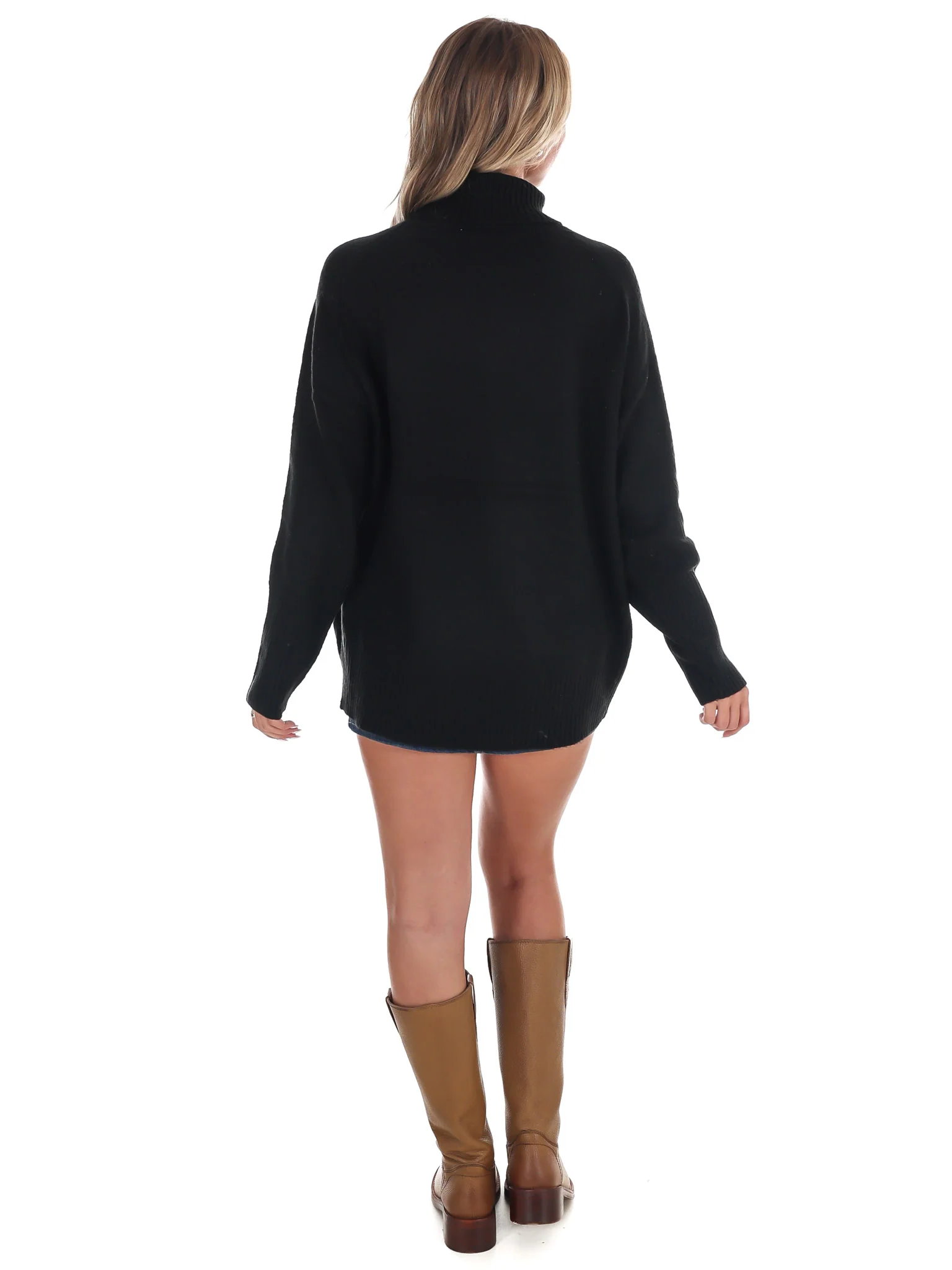 Highland Oversized Turtleneck Sweater - Image 36