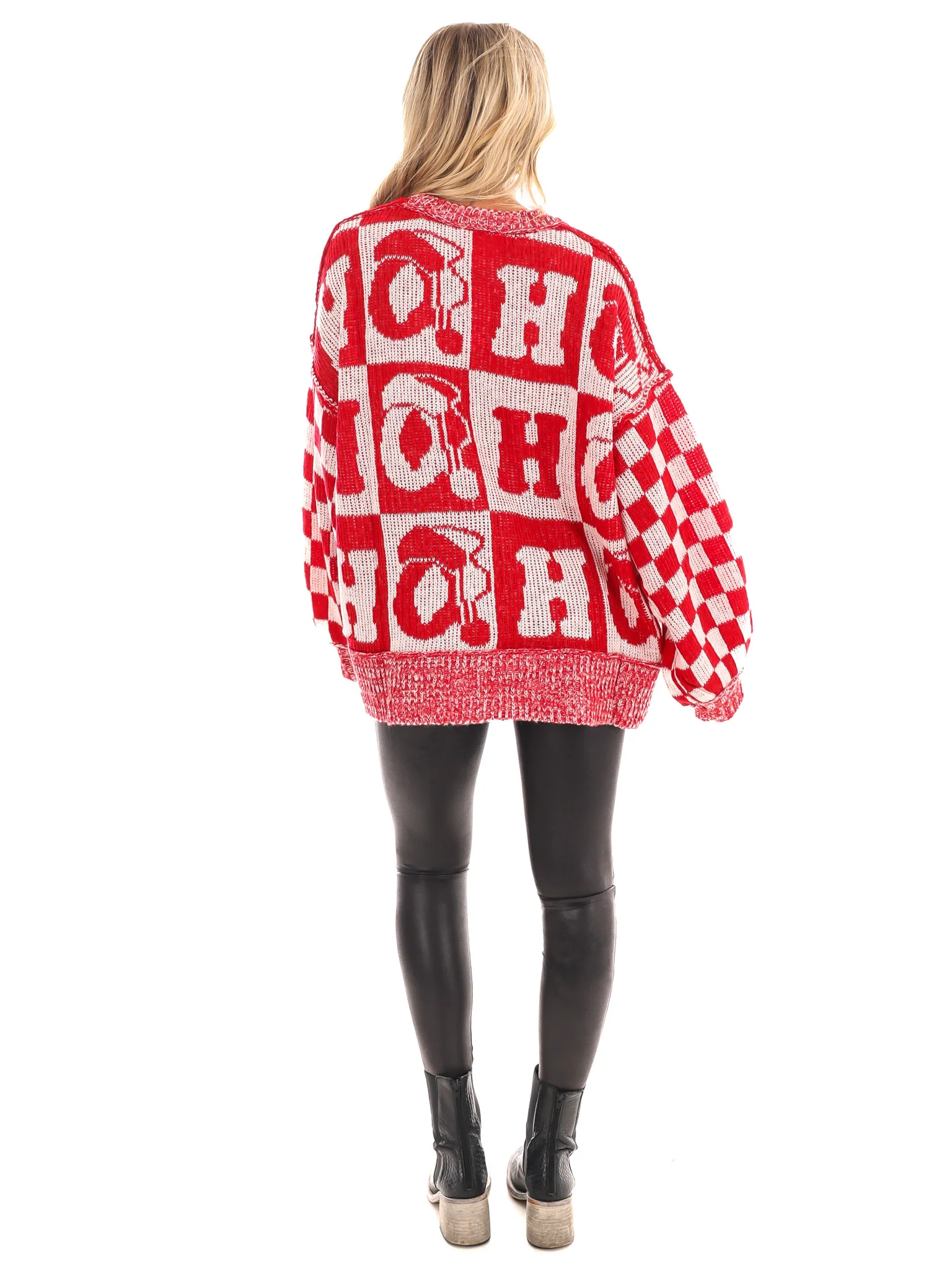 Ho Ho Ho Oversized Sweater - Image 7