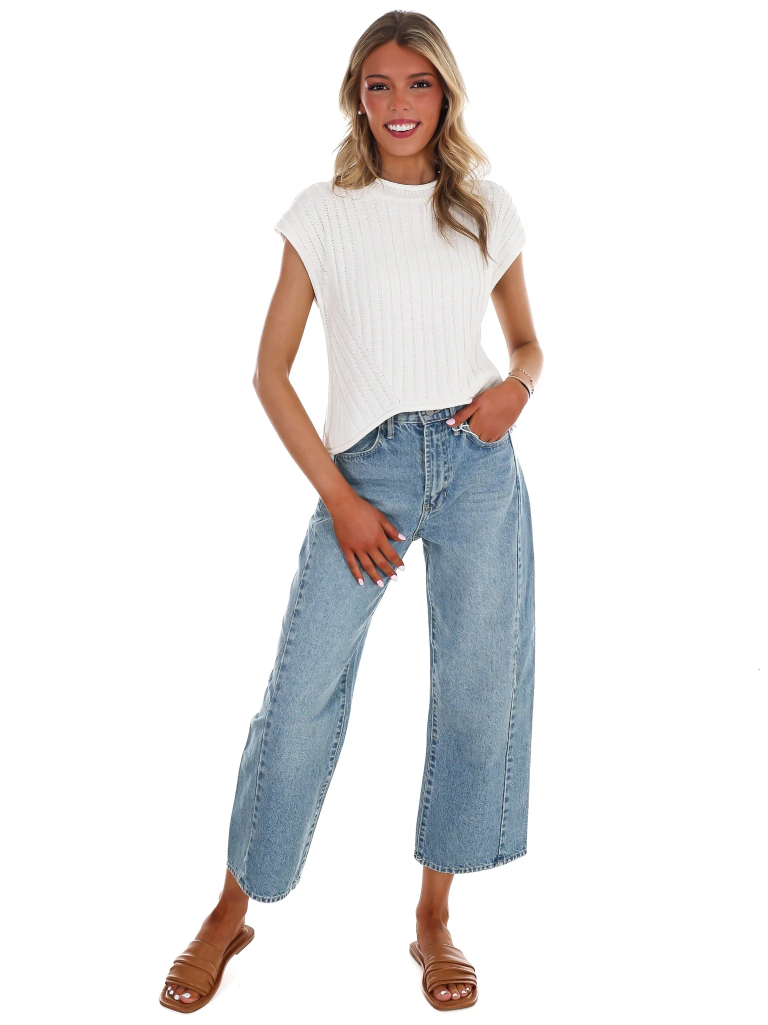 Holding Me Back Sweater Top - Image 6