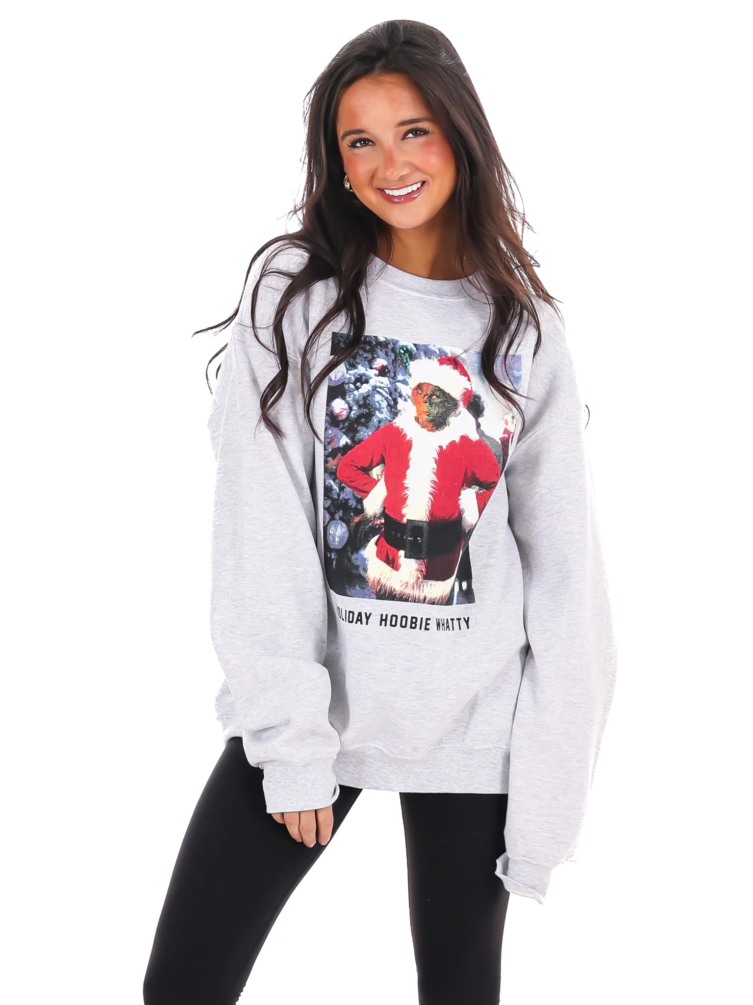 Holiday Hoobie Whatty Sweatshirt - Image 3