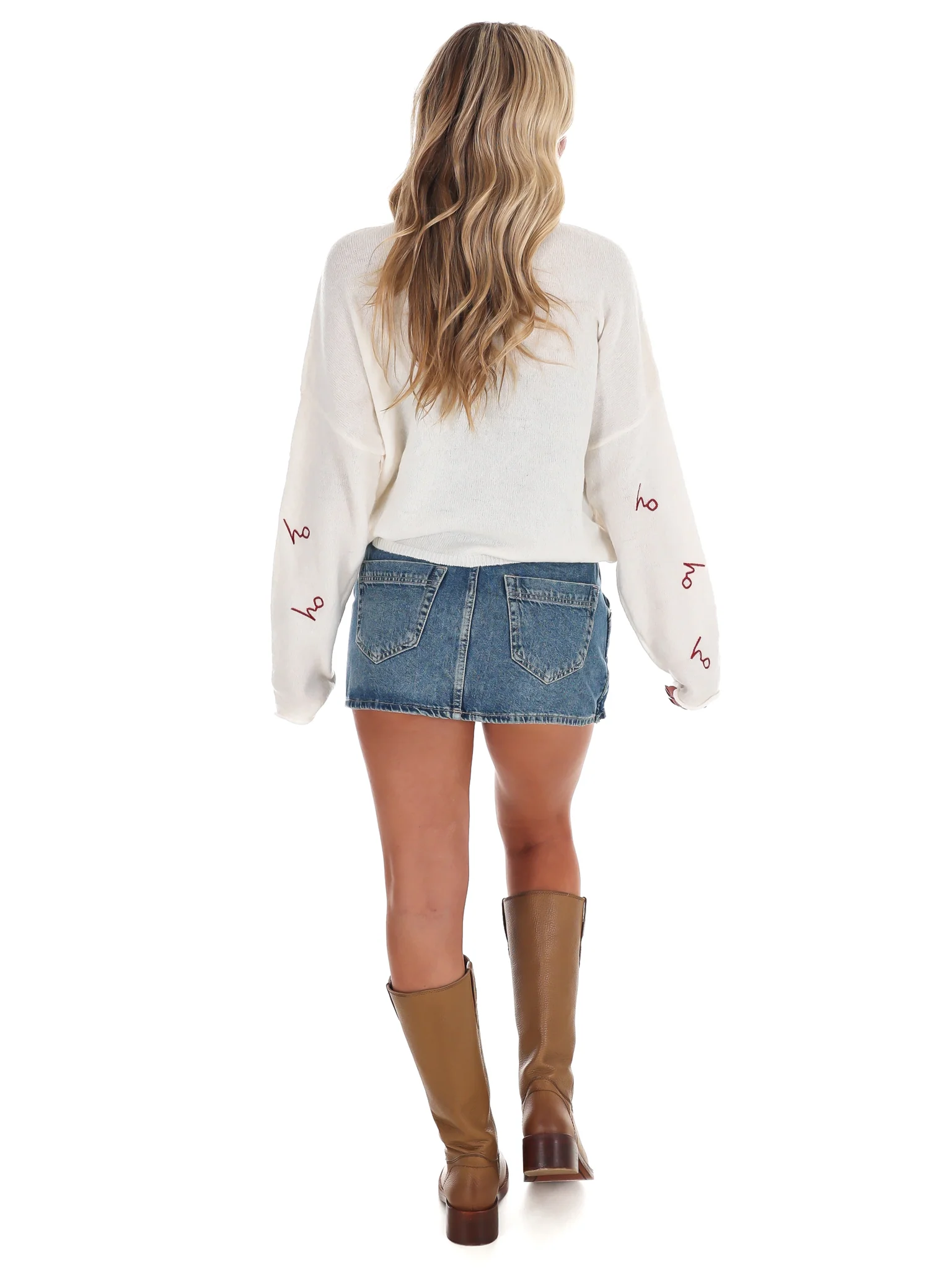 Holiday Spirit Embroidered Cardigan - Image 7