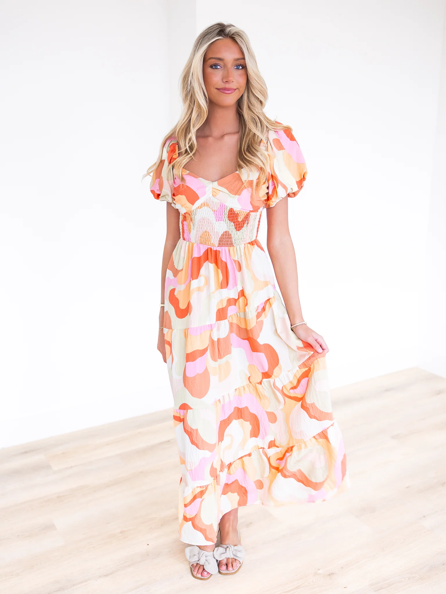 I'm A Believer Print Maxi Dress - Image 3