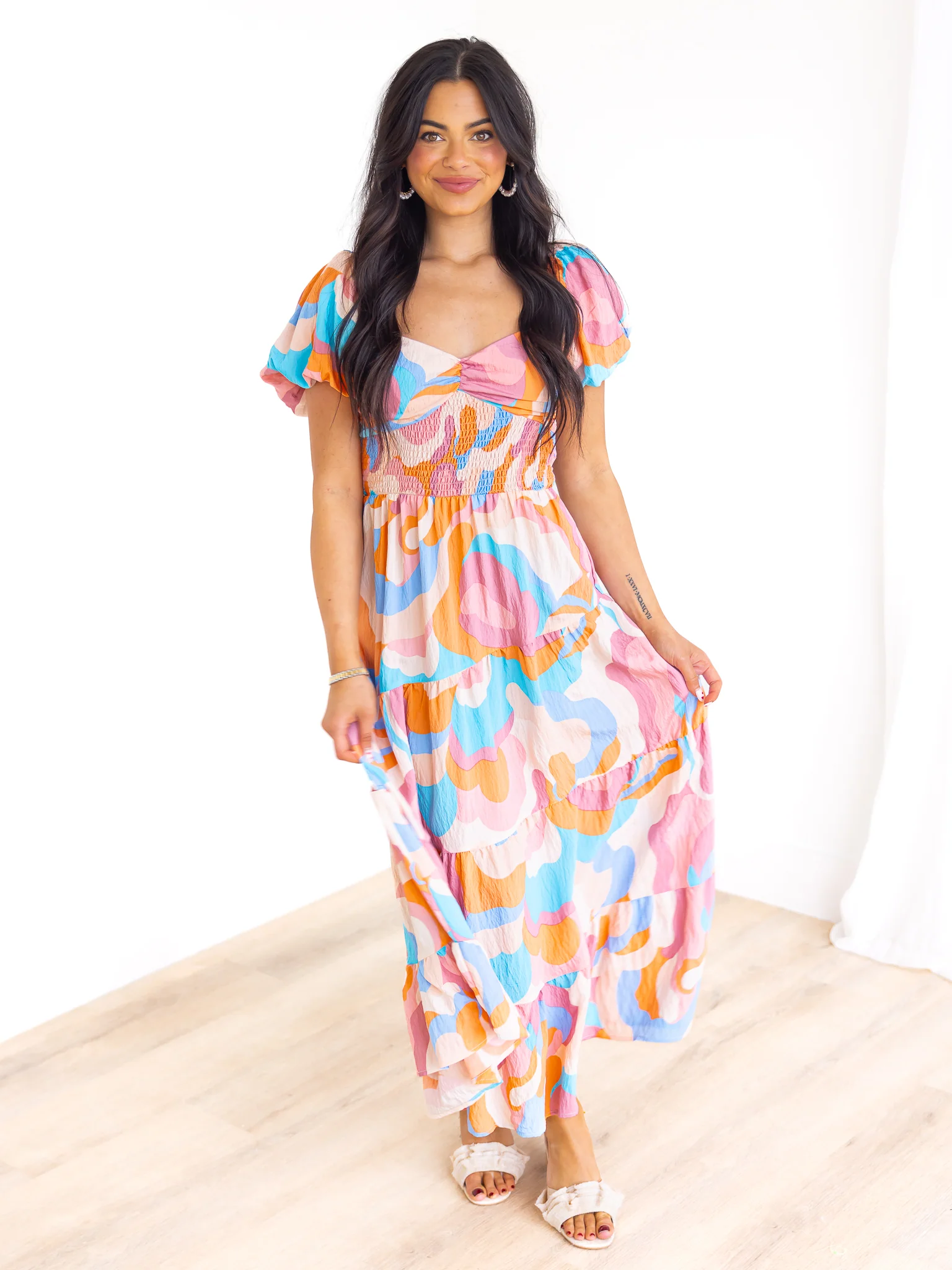 I'm A Believer Print Maxi Dress - Image 8