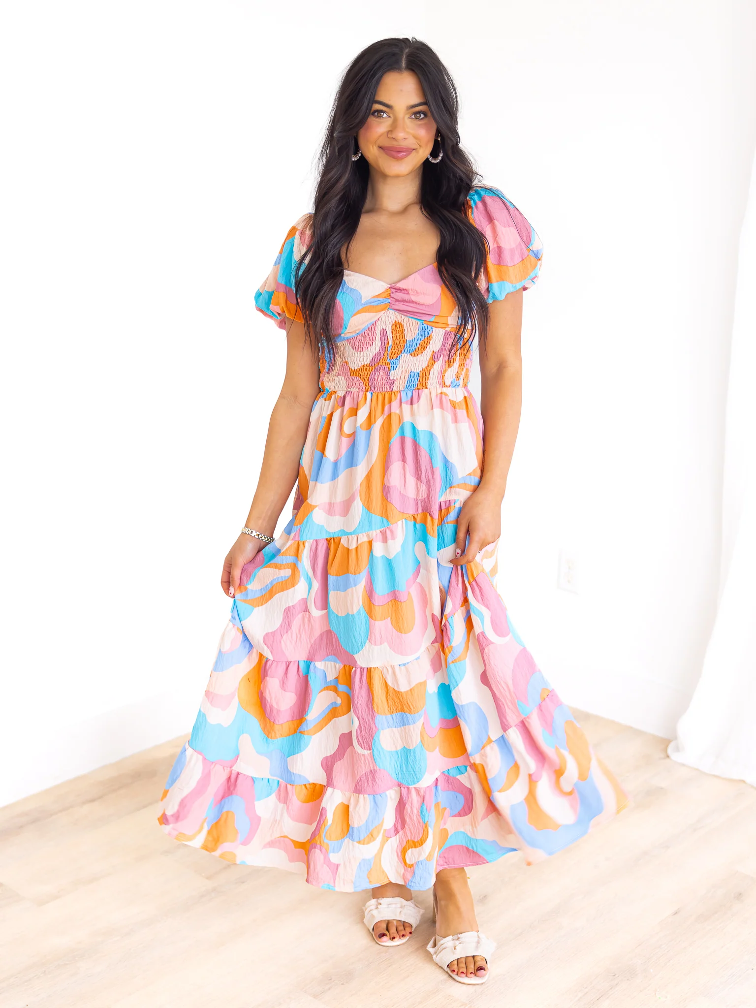 I'm A Believer Print Maxi Dress - Image 9