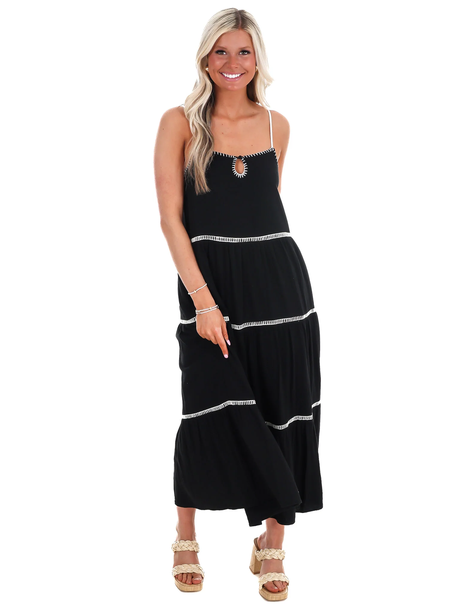 In the Breeze Linen Midi Dress - Image 3