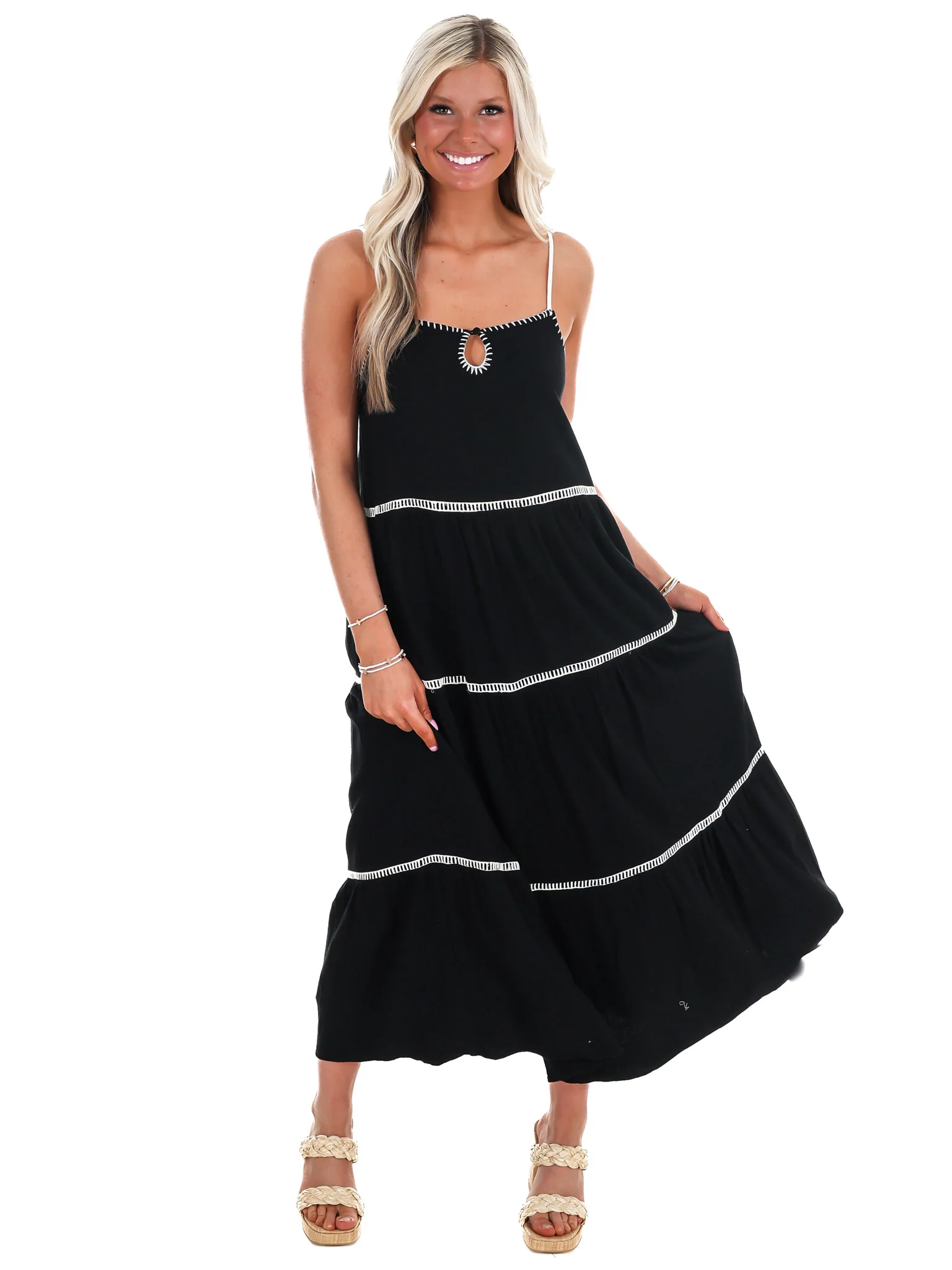 In the Breeze Linen Midi Dress - Image 4
