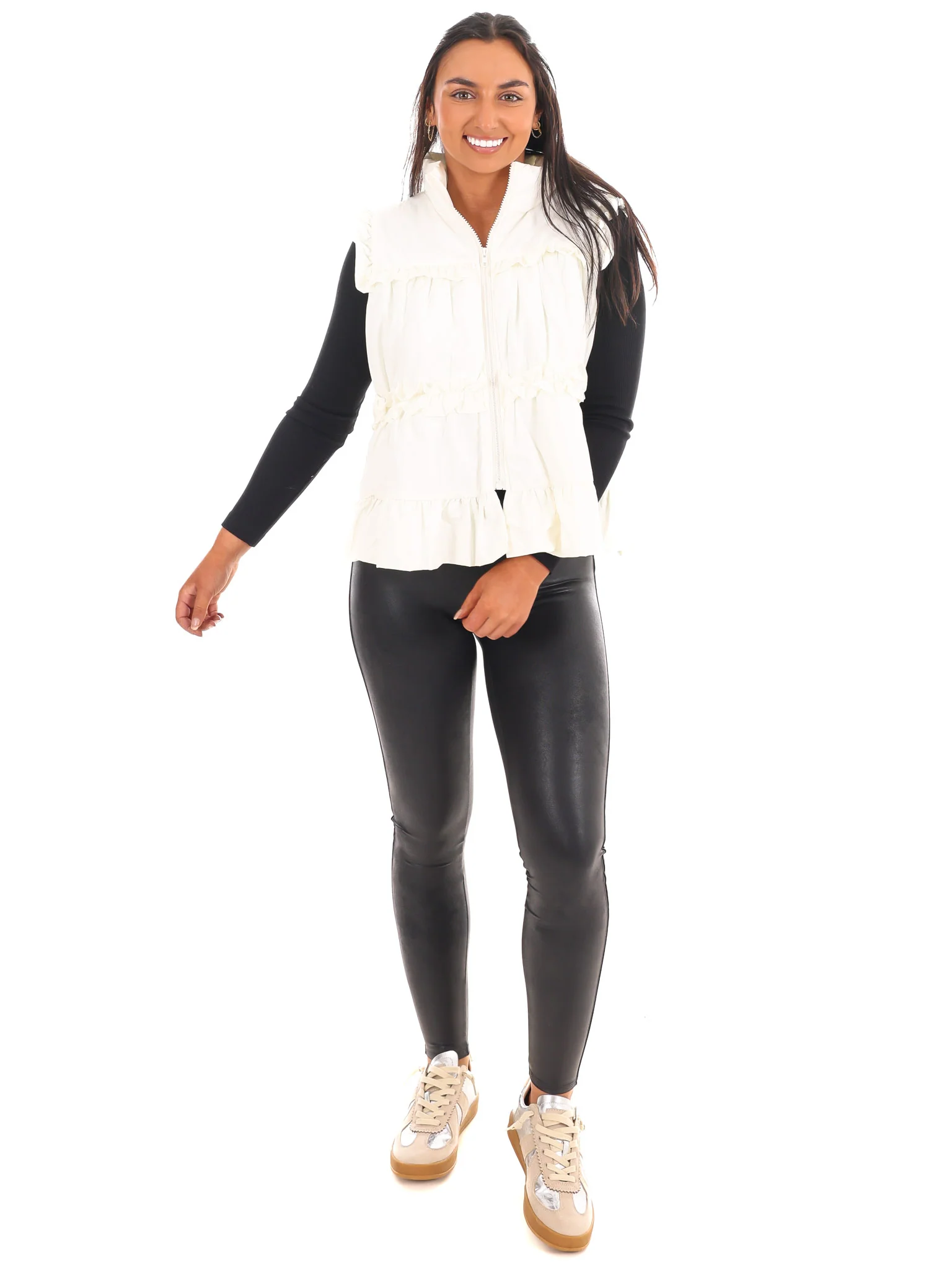 In Those Days Ruffle Vest - Image 4