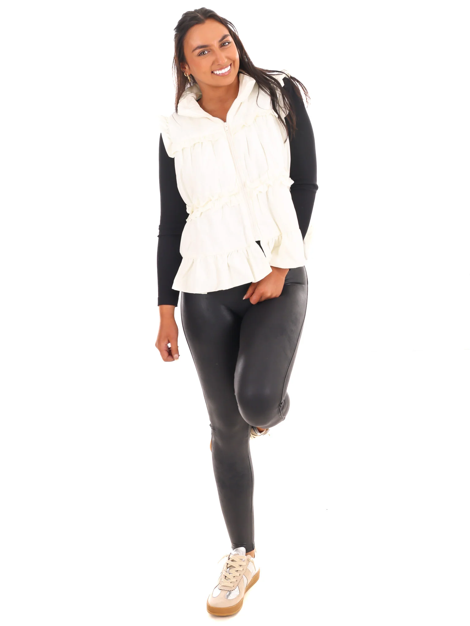 In Those Days Ruffle Vest - Image 6