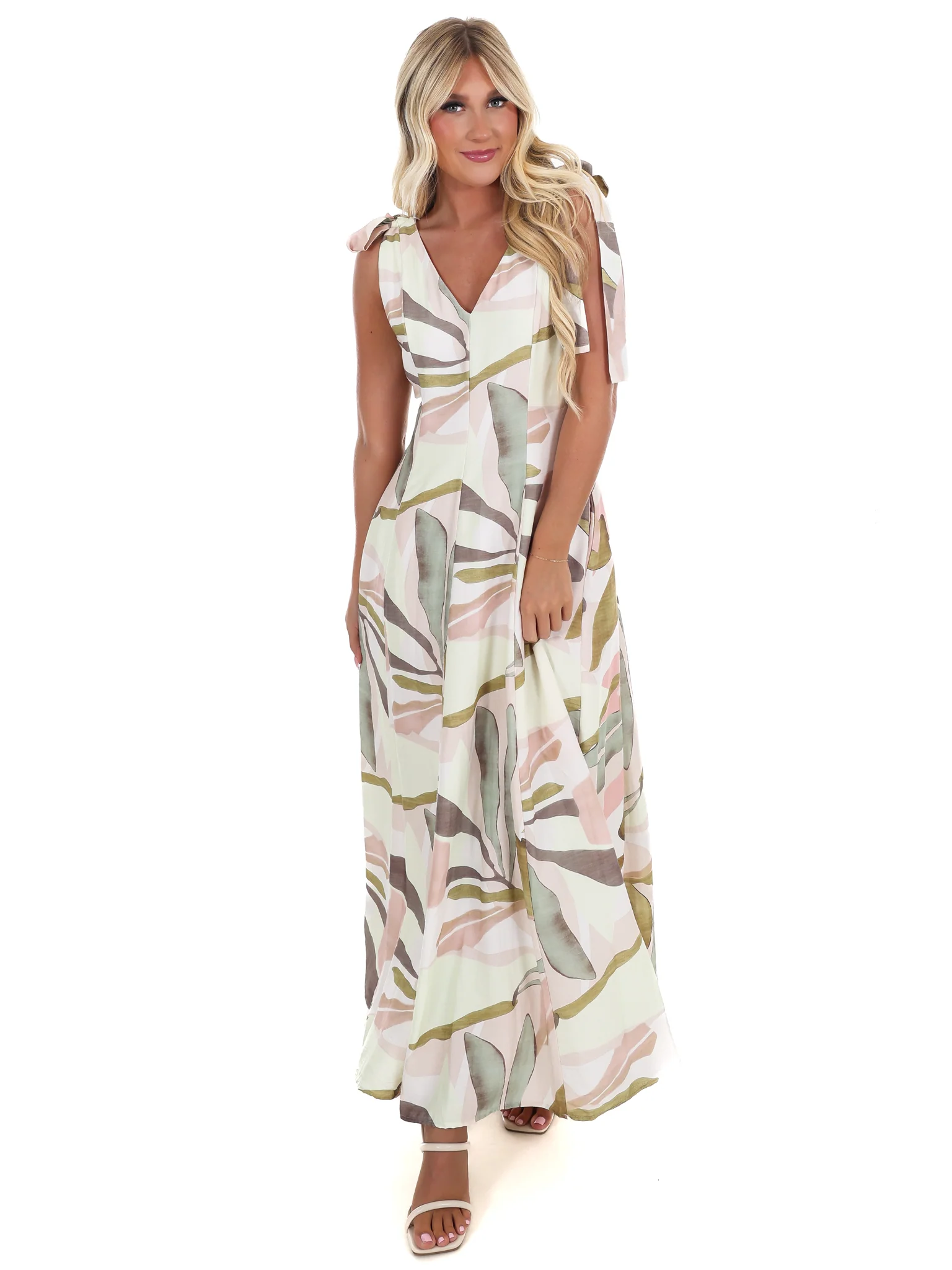 Island Hour Tropical Maxi Dress - Image 6