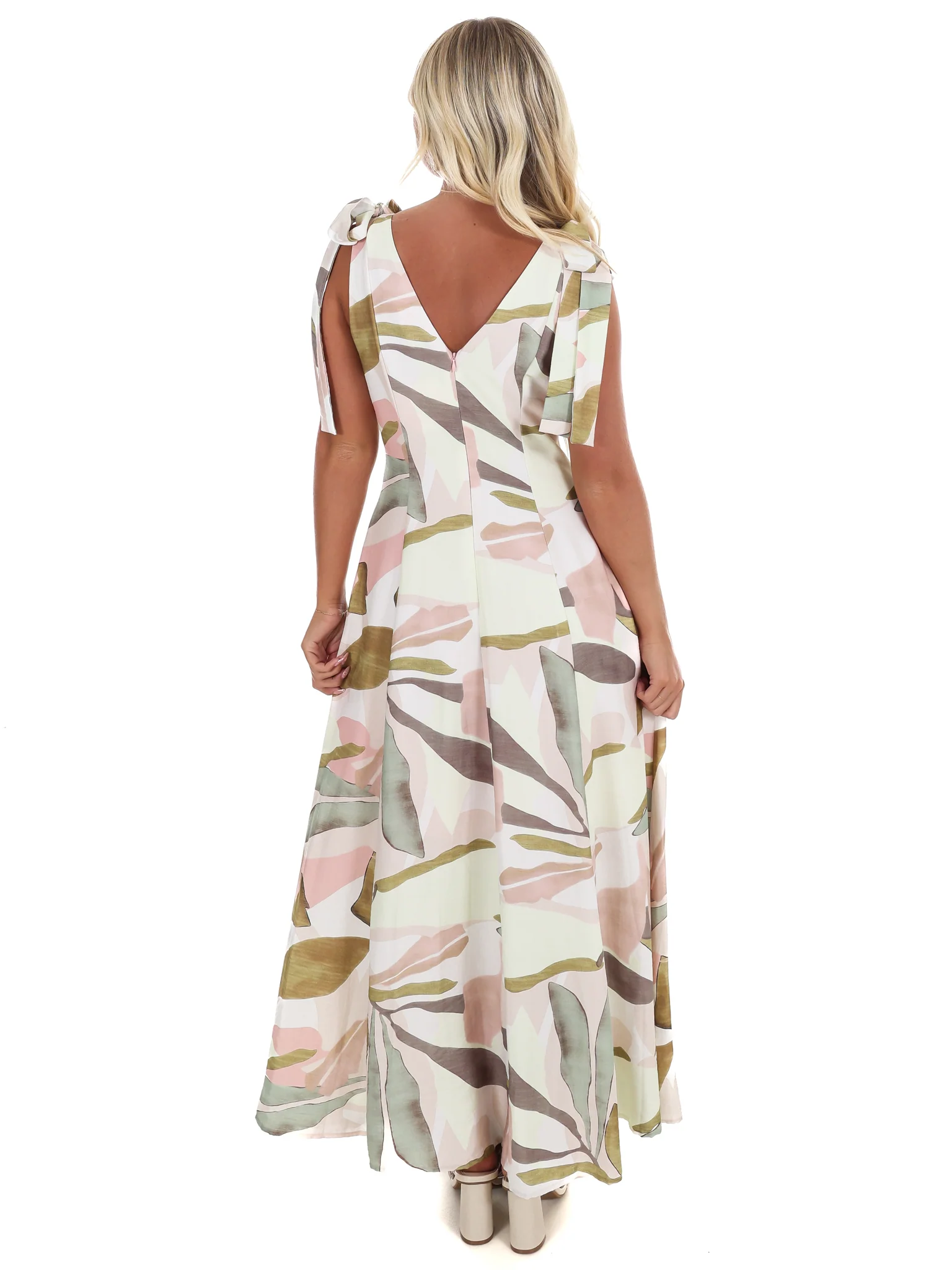 Island Hour Tropical Maxi Dress - Image 8