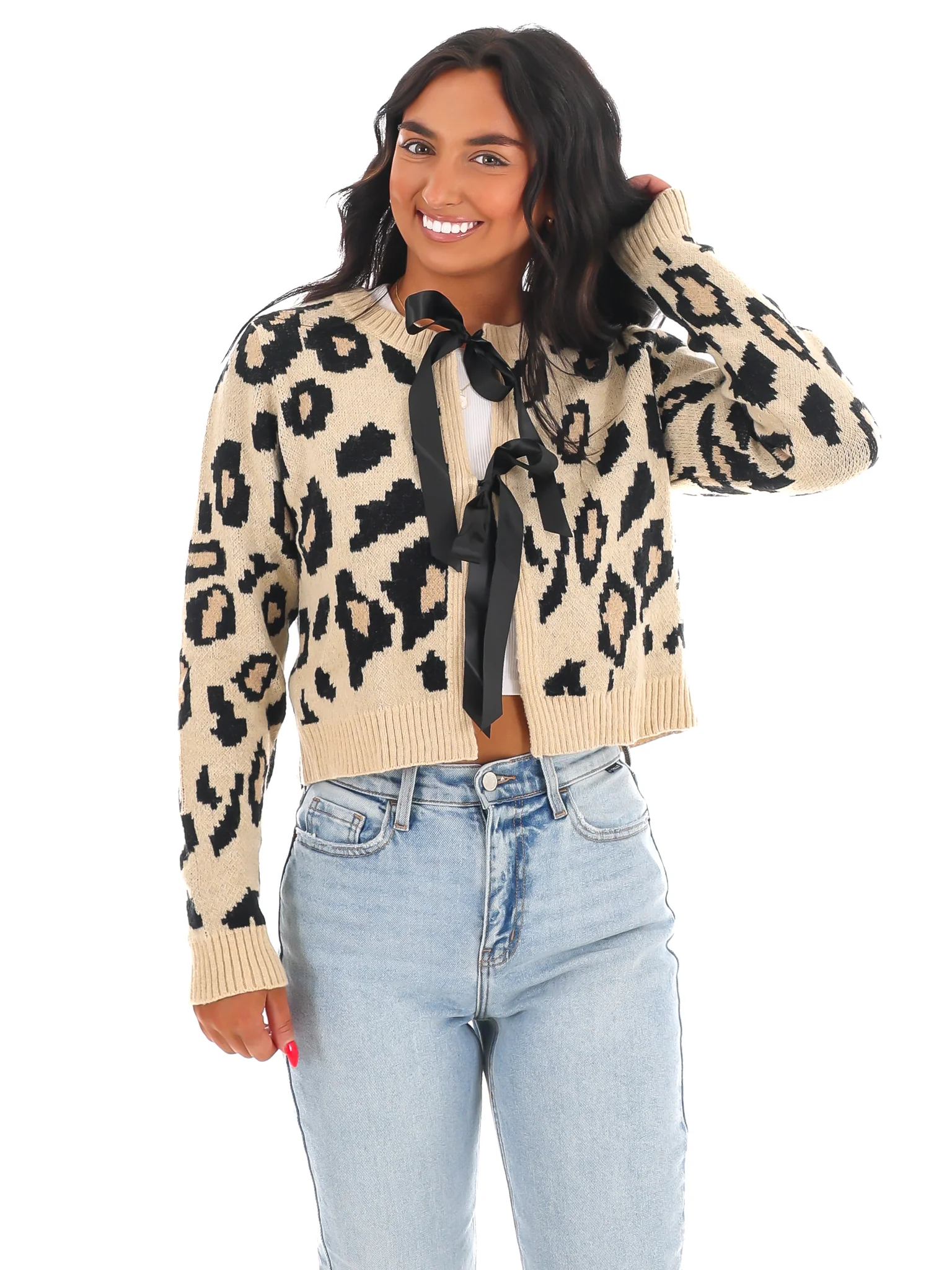 It's Your Day Leopard Cardigan - Image 5