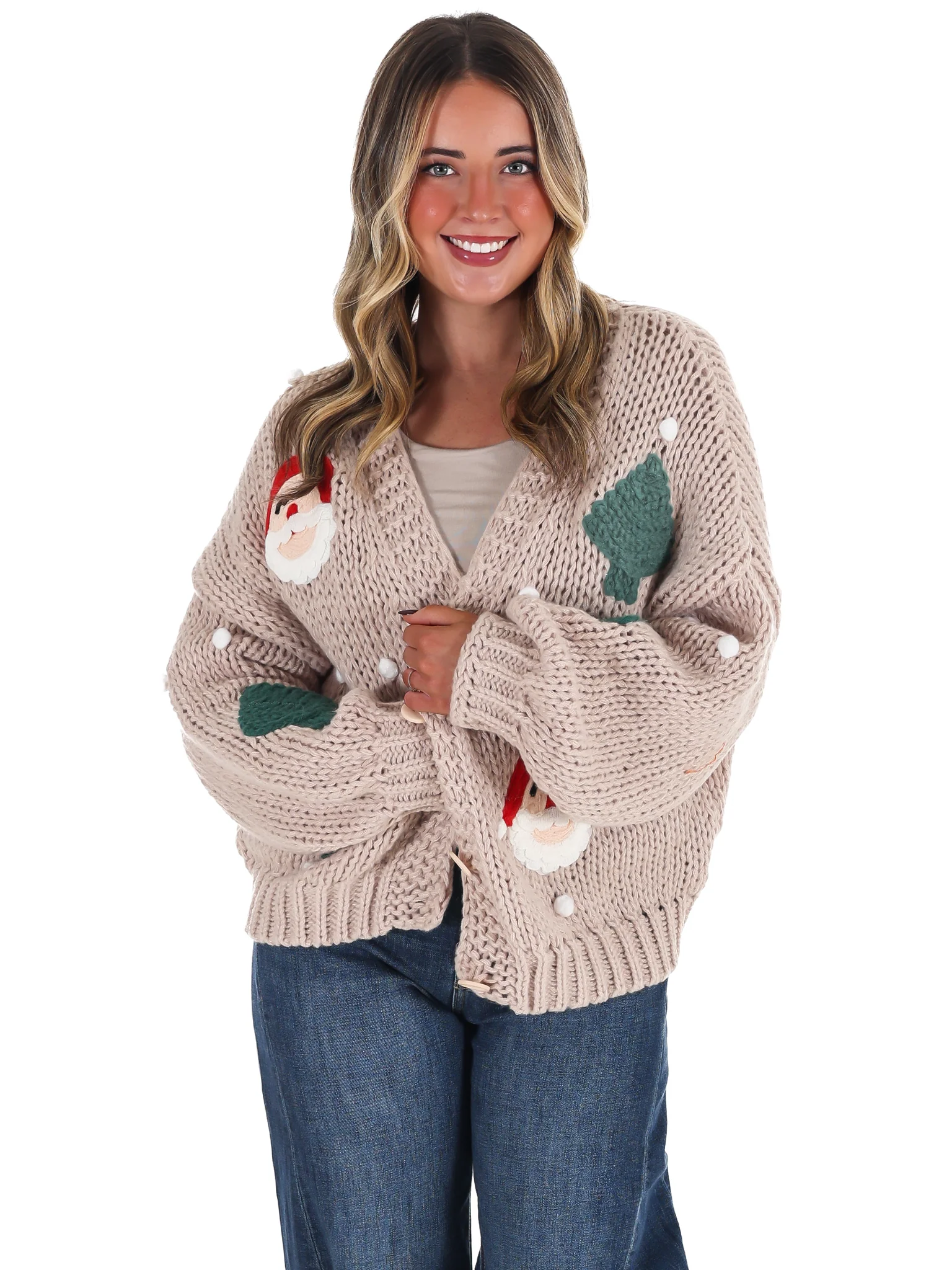 Jingle All the Way Christmas Cardigan - Image 9