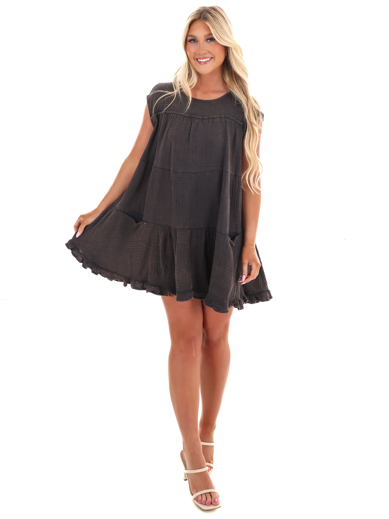 Just A Memory Mini Dress - Image 11