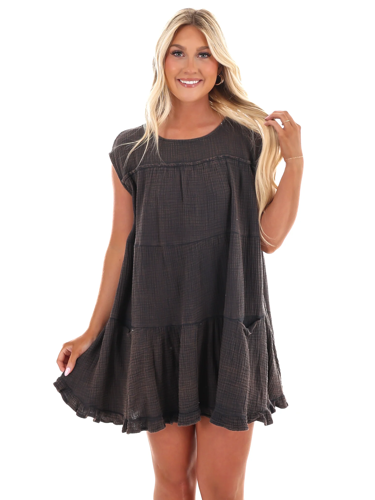 Just A Memory Mini Dress - Image 12
