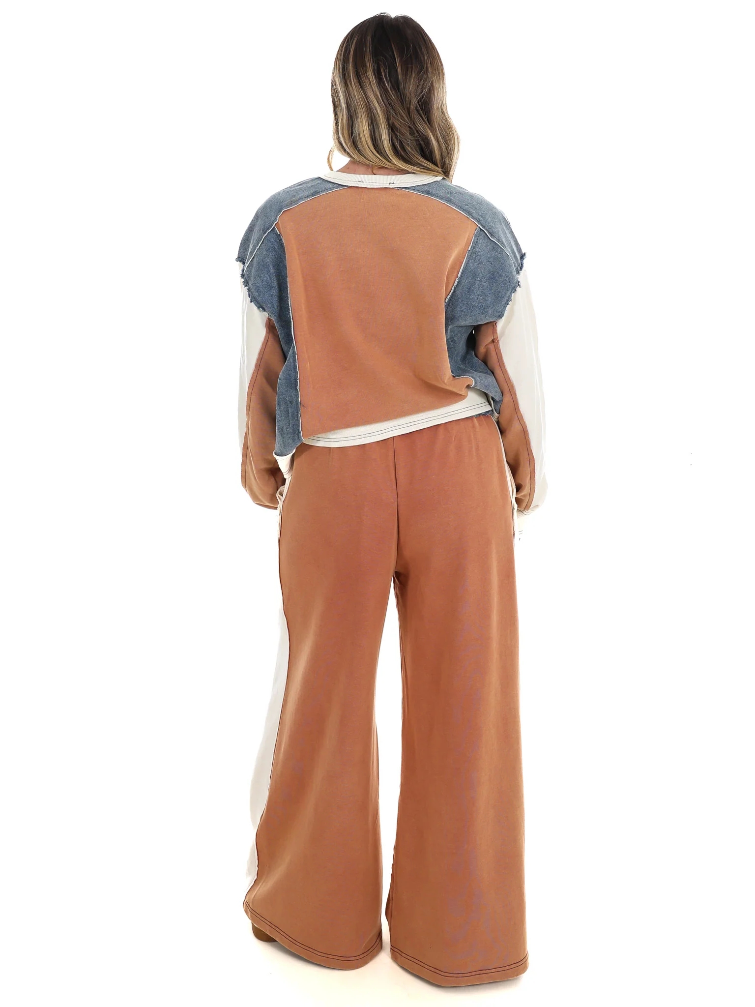 Just Getting Started Colorblock Pants - Image 5