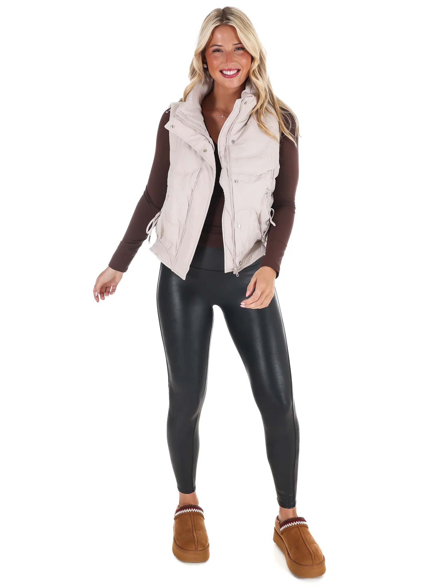 Just Go With It Puffer Vest - Image 15