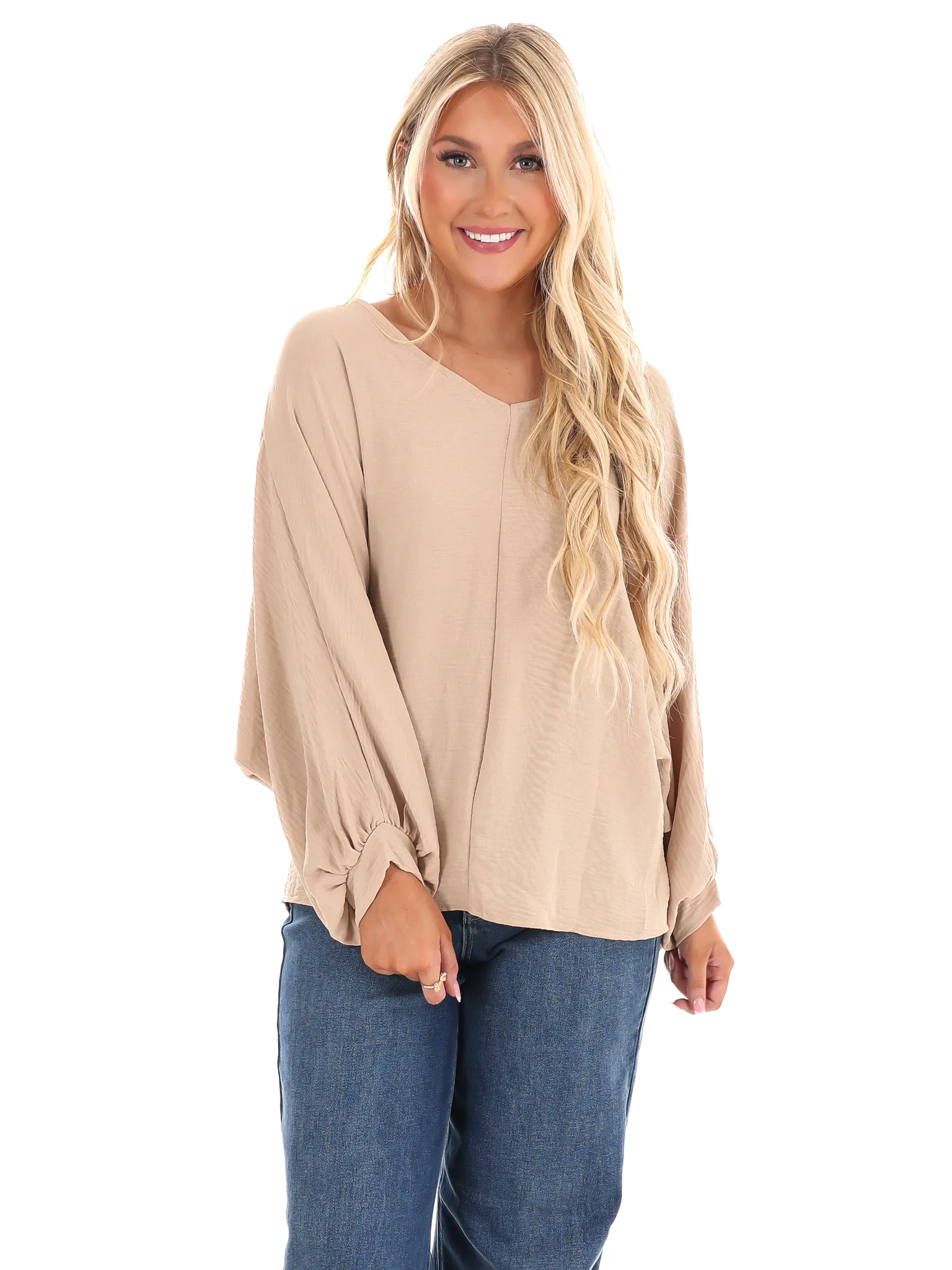 Just Wondering V-Neck Top - Image 5