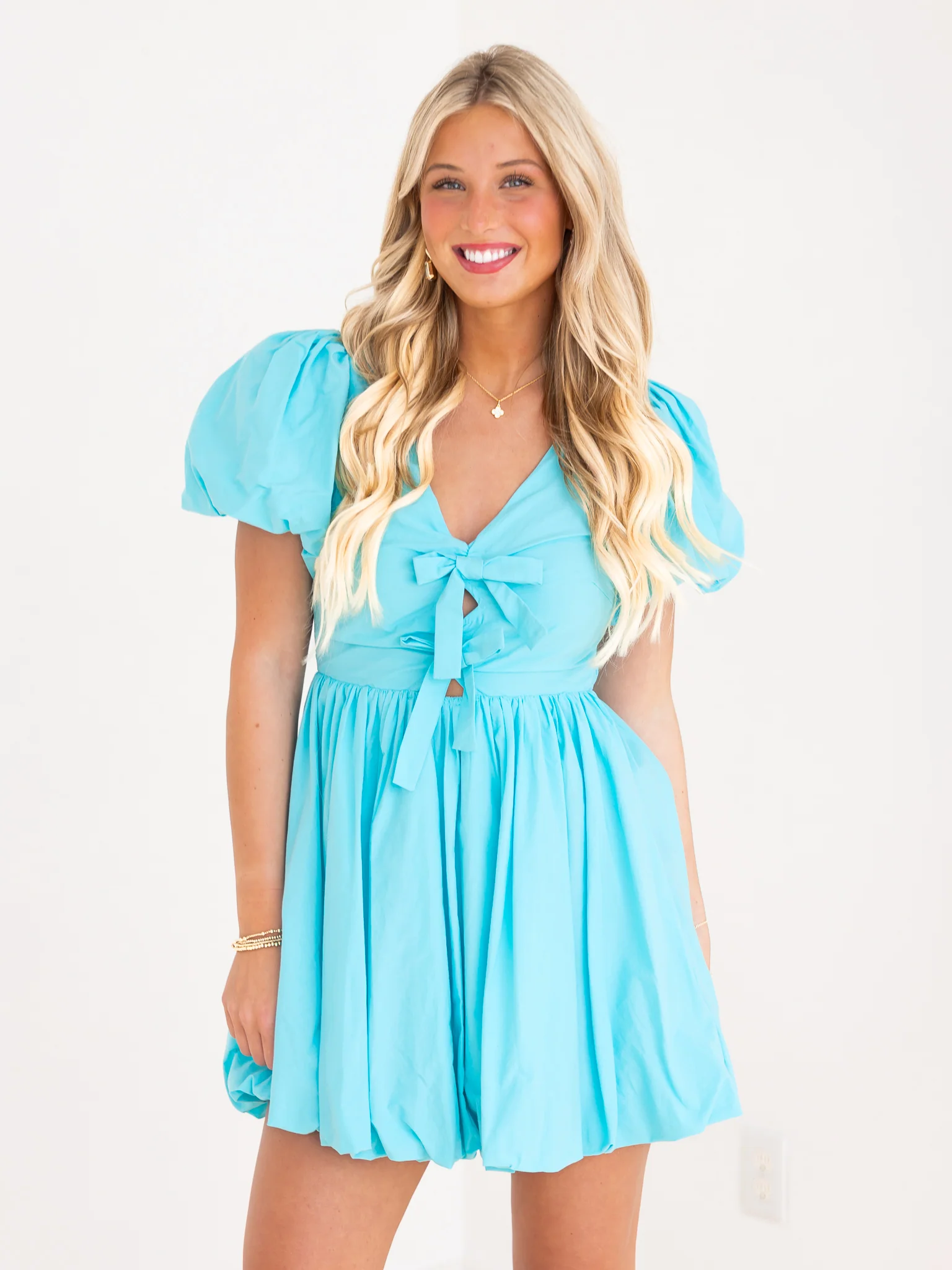 Karma Bubble Mini Dress - Image 16