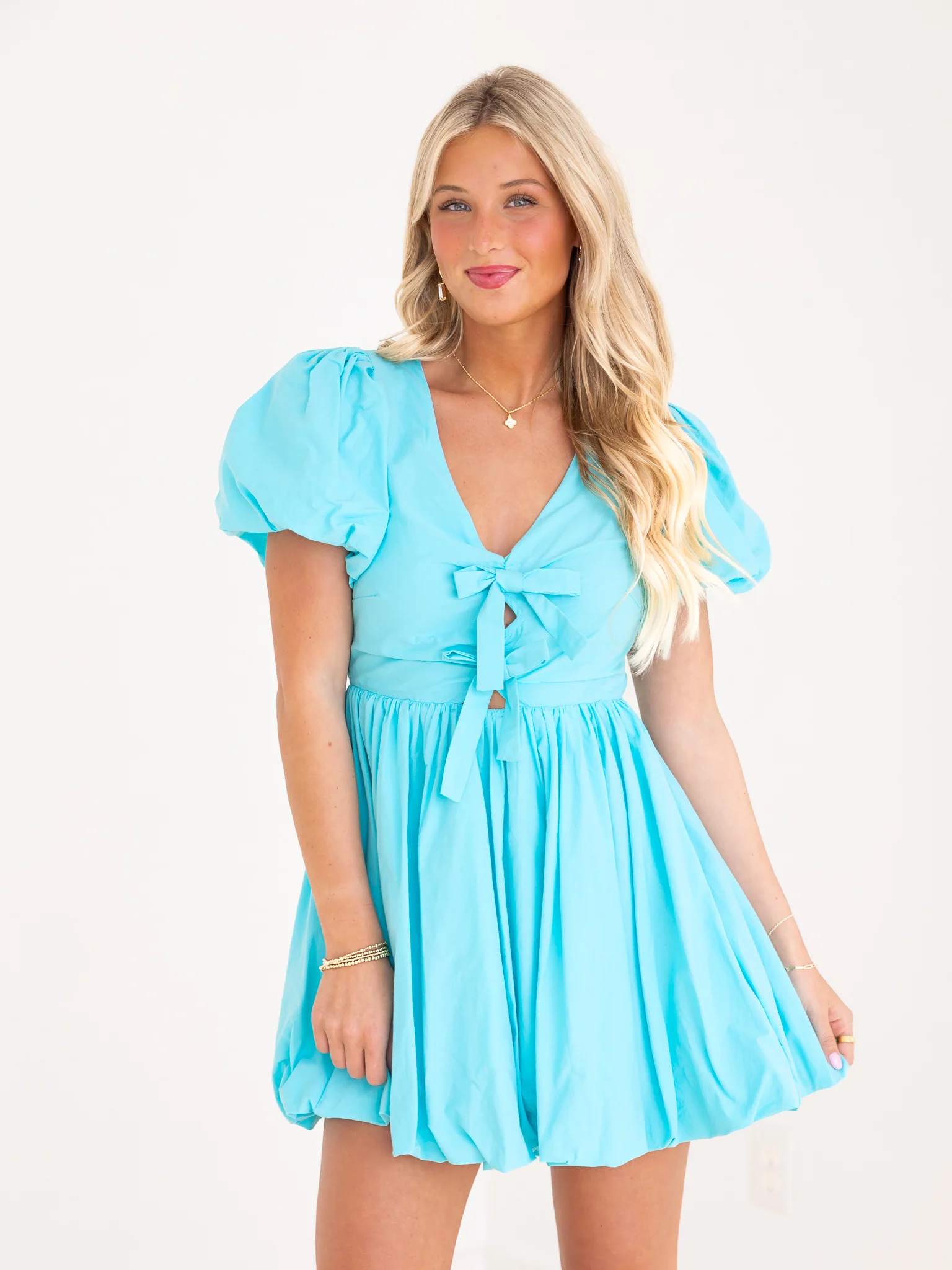 Karma Bubble Mini Dress - Image 18