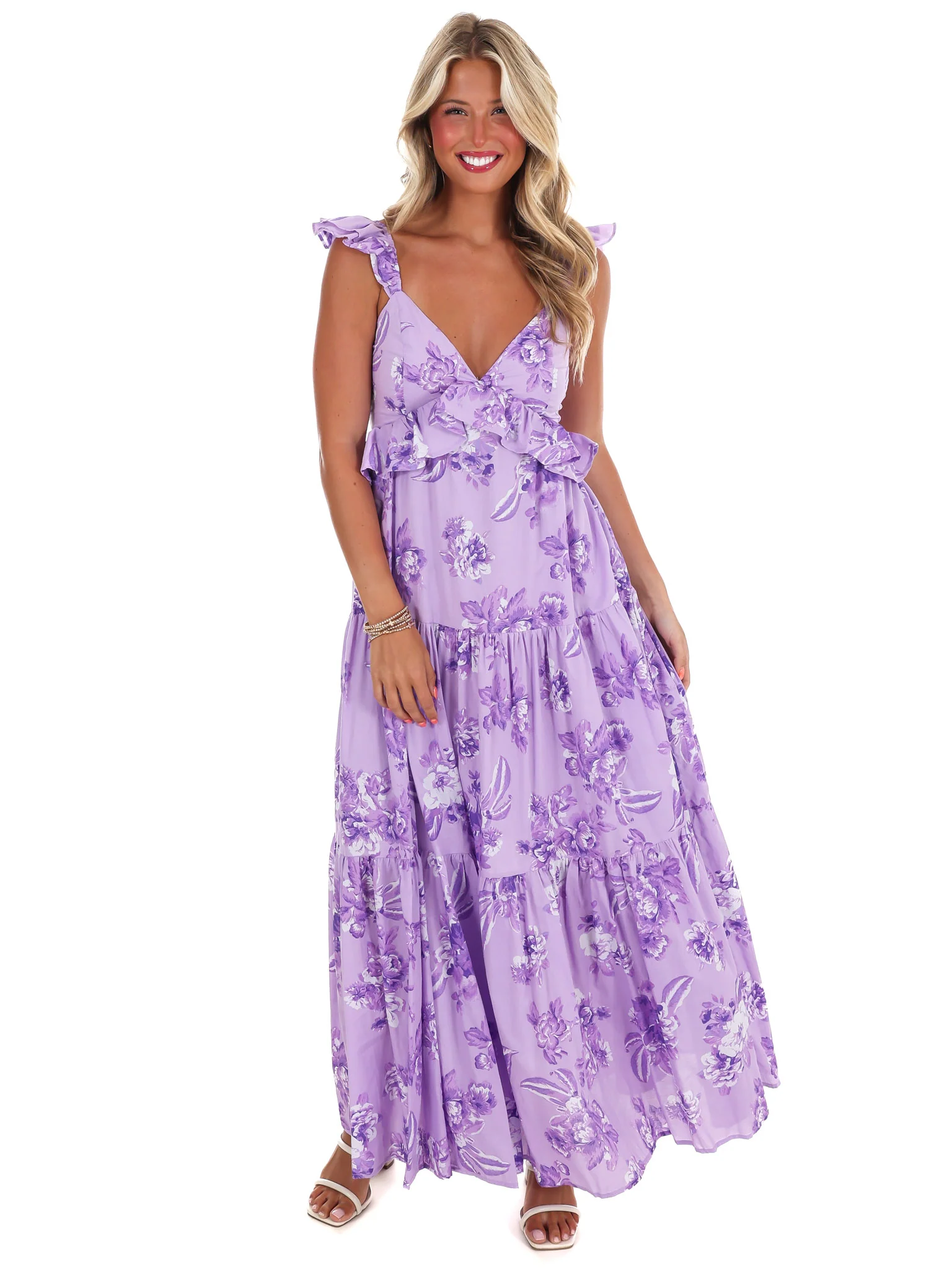 Keep it Sweet Floral Maxi Dress - Image 5