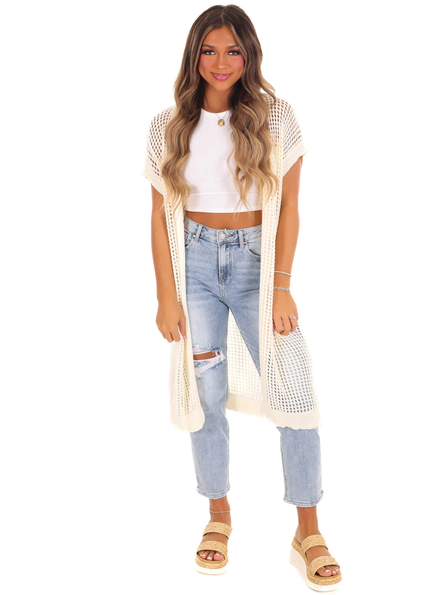 Keep You Around Sweater Cardigan - Image 15