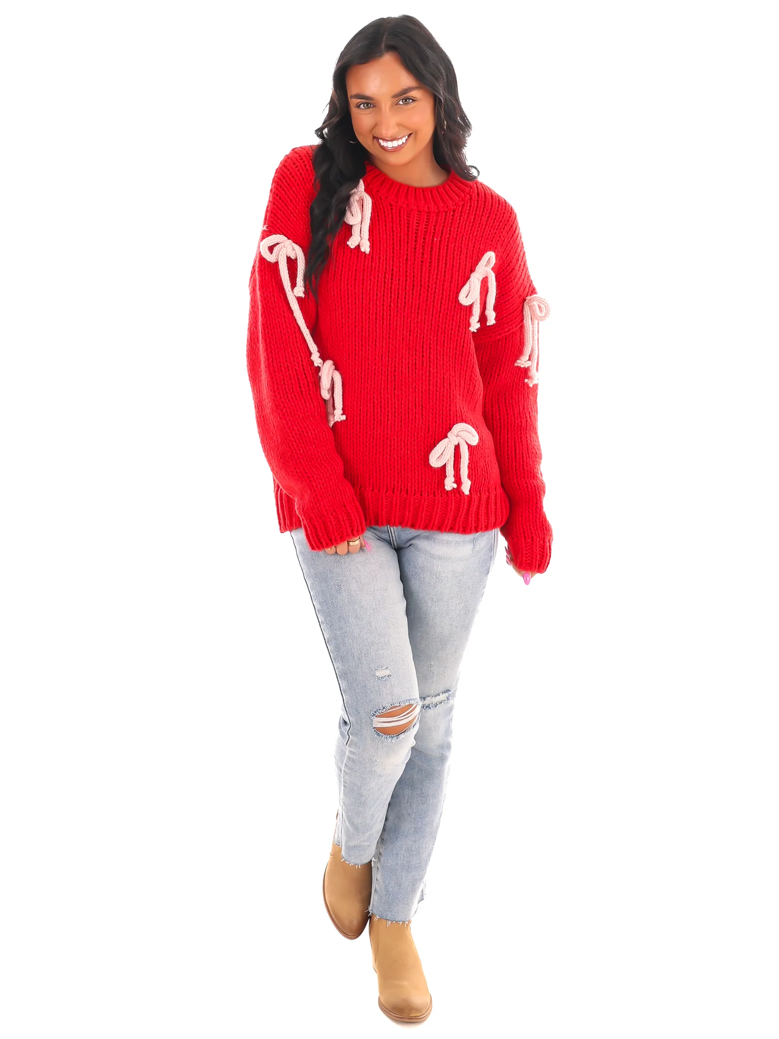 Knot Your Average Bow Sweater - Image 6