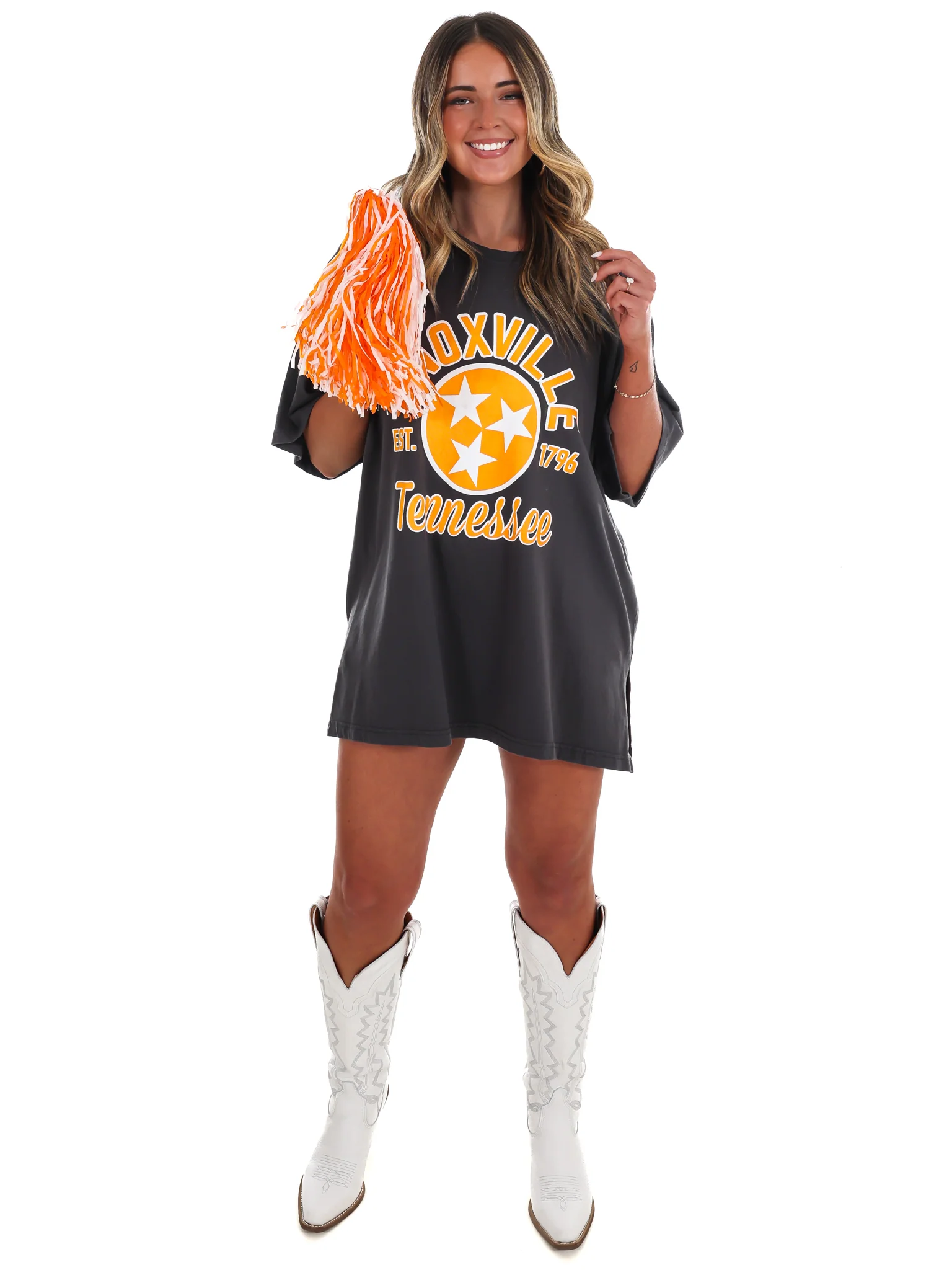 Knoxville Tennessee Tri-Star Oversized Tee - Image 6