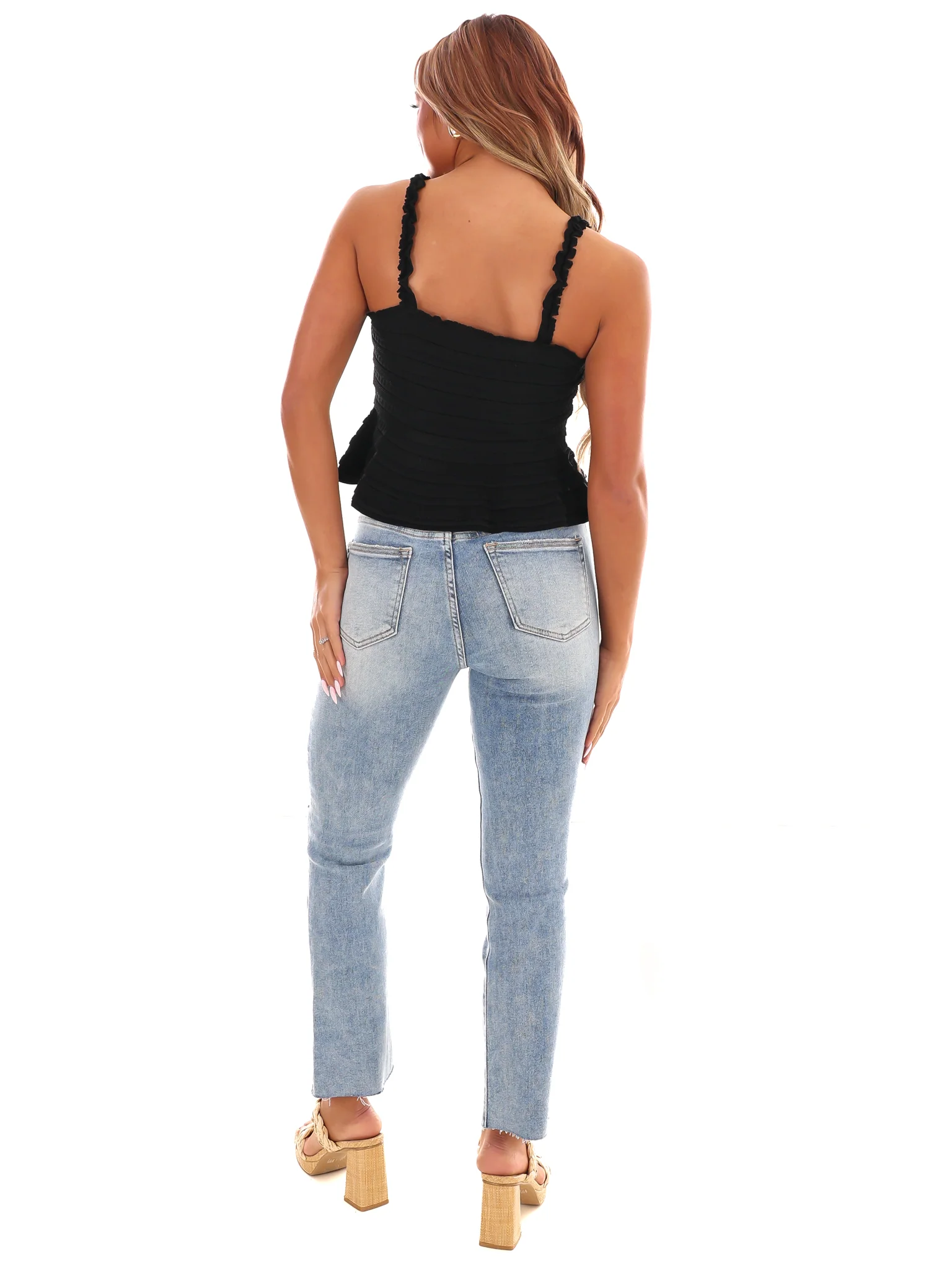 Last Friday Night Peplum Top - Image 7