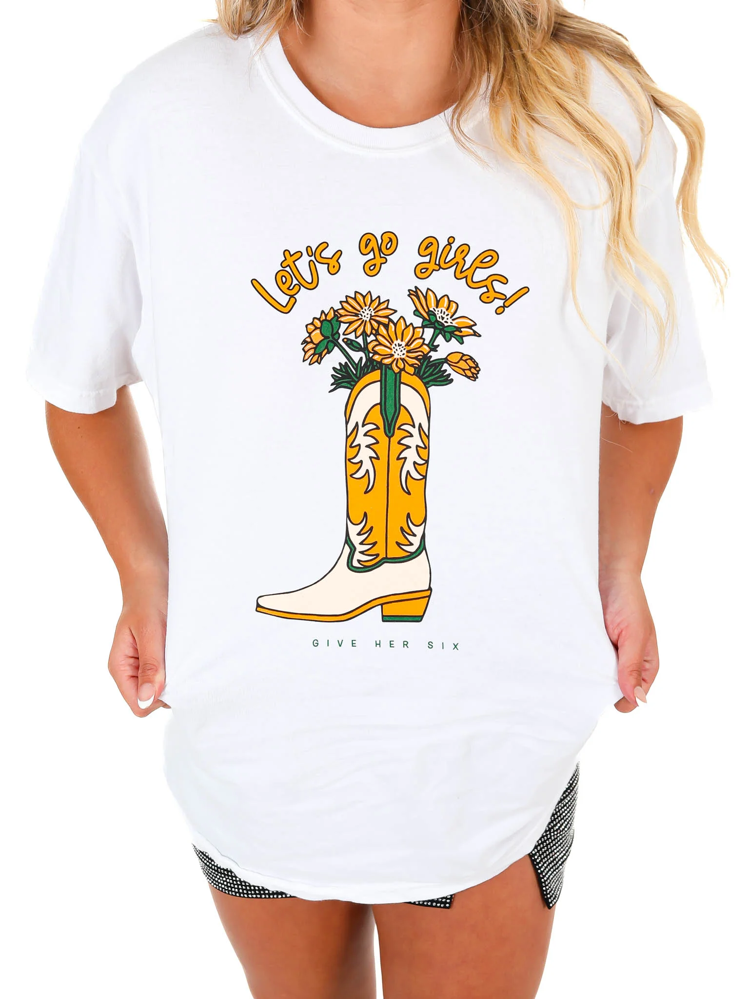 Let's Go Girls Boot Tee - Image 9