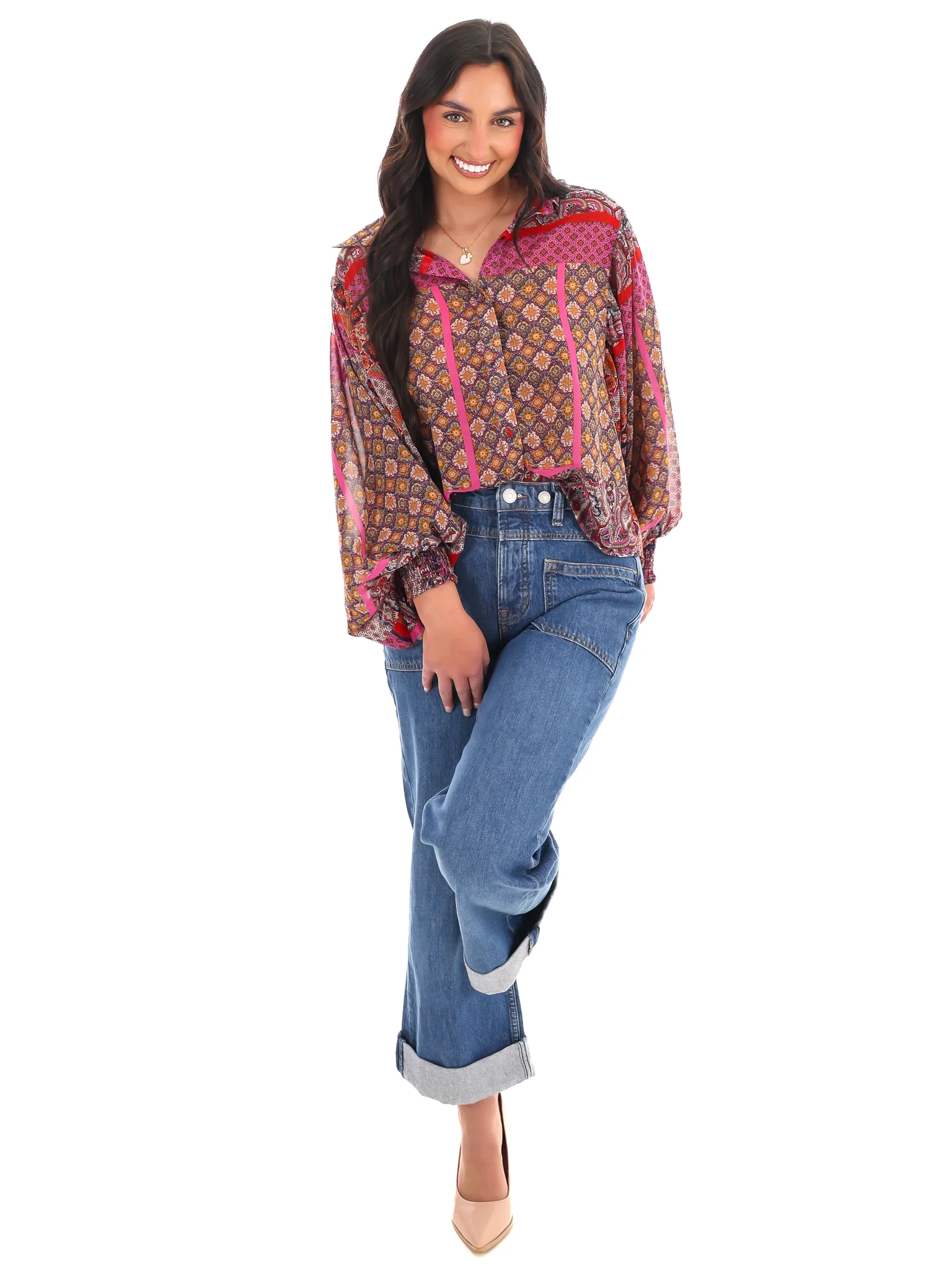 Let's Go Places Boho Top - Image 6