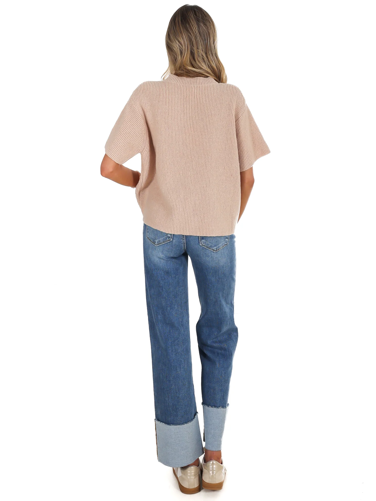 Let's Go There Short Sleeve Sweater Cardigan - Image 16