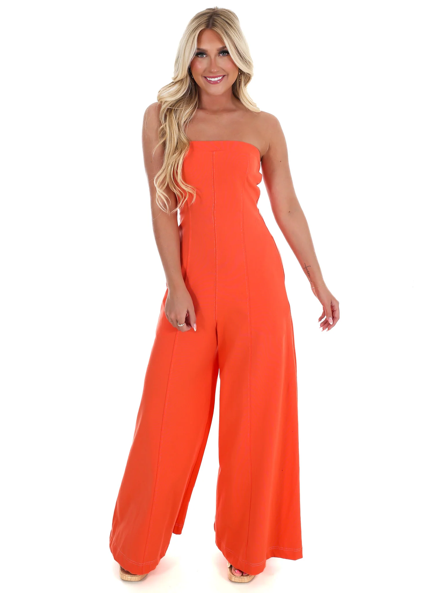 Little Bit of Sunshine Tube Jumpsuit - Image 11